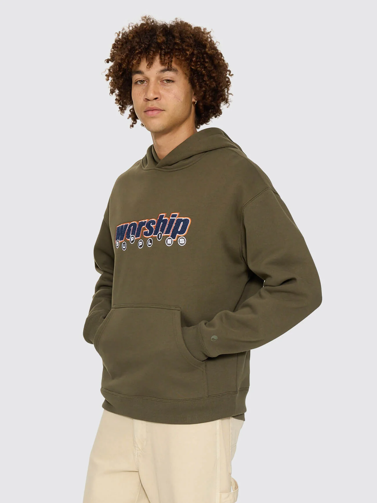 Line Stepper Pullover Hood - Grape Leaf - Image 3