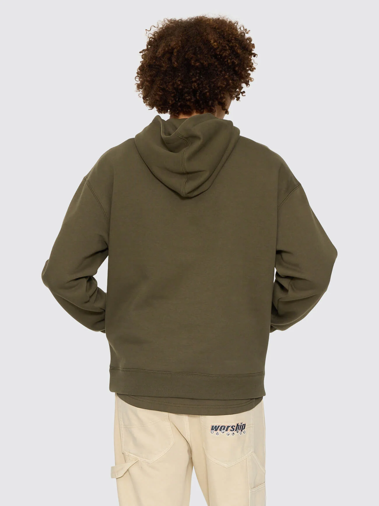 Line Stepper Pullover Hood - Grape Leaf - Image 4