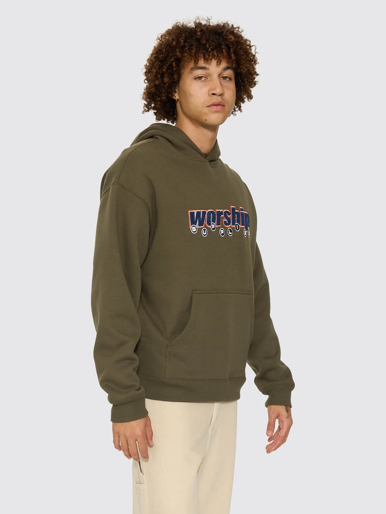 Line Stepper Pullover Hood - Grape Leaf - Image 5