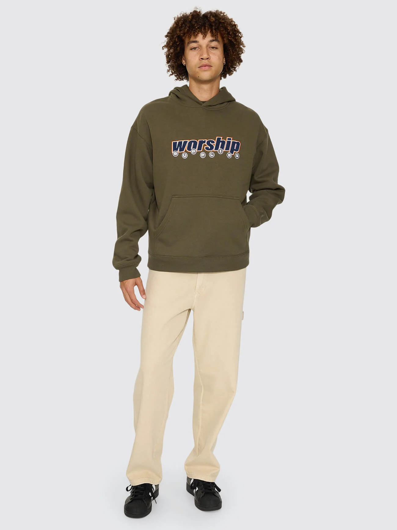 Line Stepper Pullover Hood - Grape Leaf - Image 6