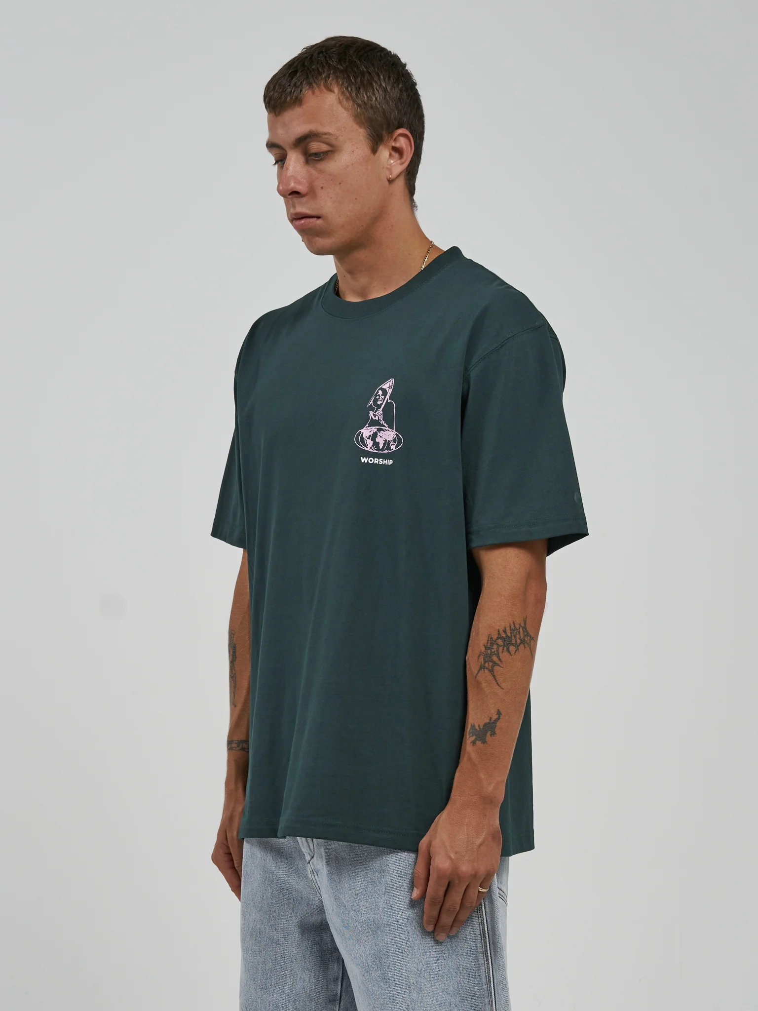 Location Tee - Forest Green - Image 3