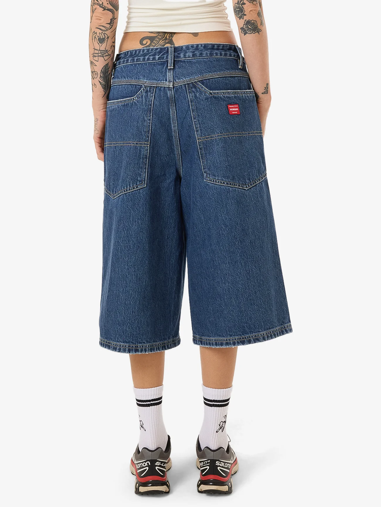 Longboy Short - Worn Blue Rinse - Image 2