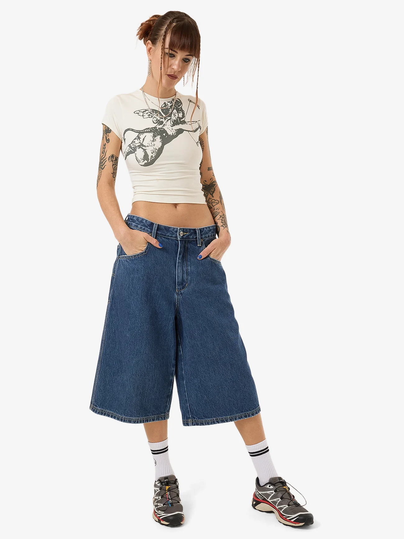 Longboy Short - Worn Blue Rinse - Image 5