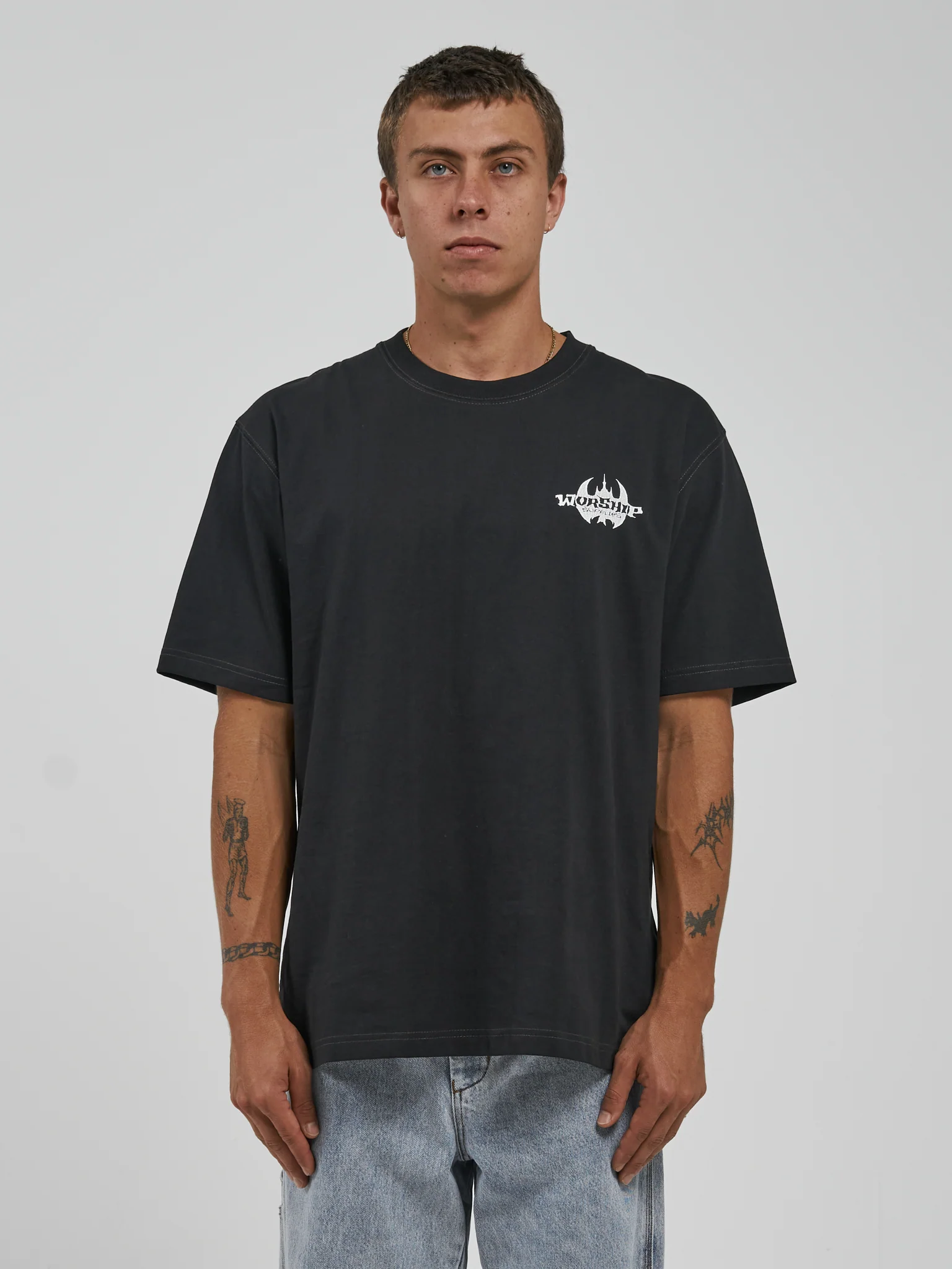 Lorzac Tee - Washed Black