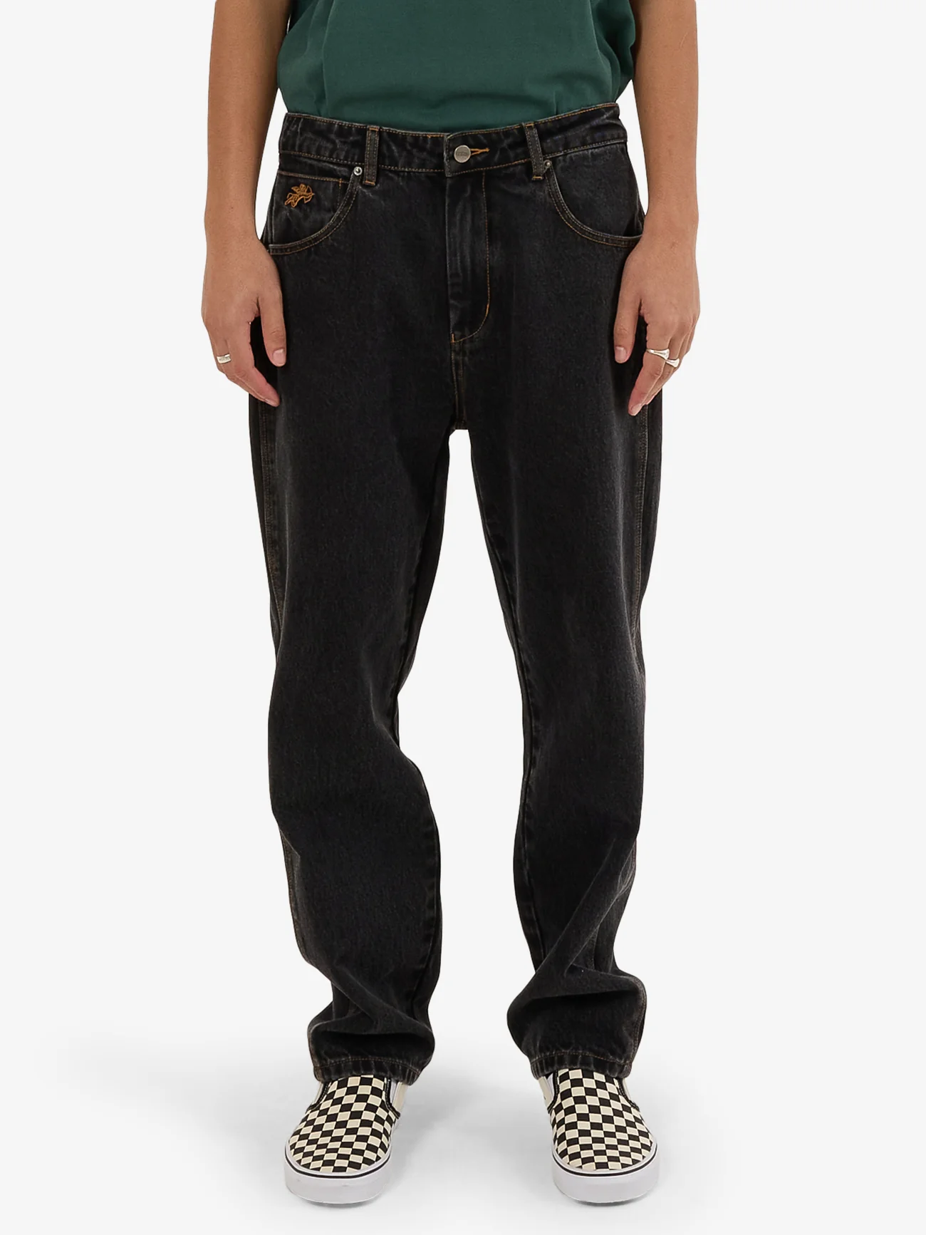 Lounger Jean - Black Rinse