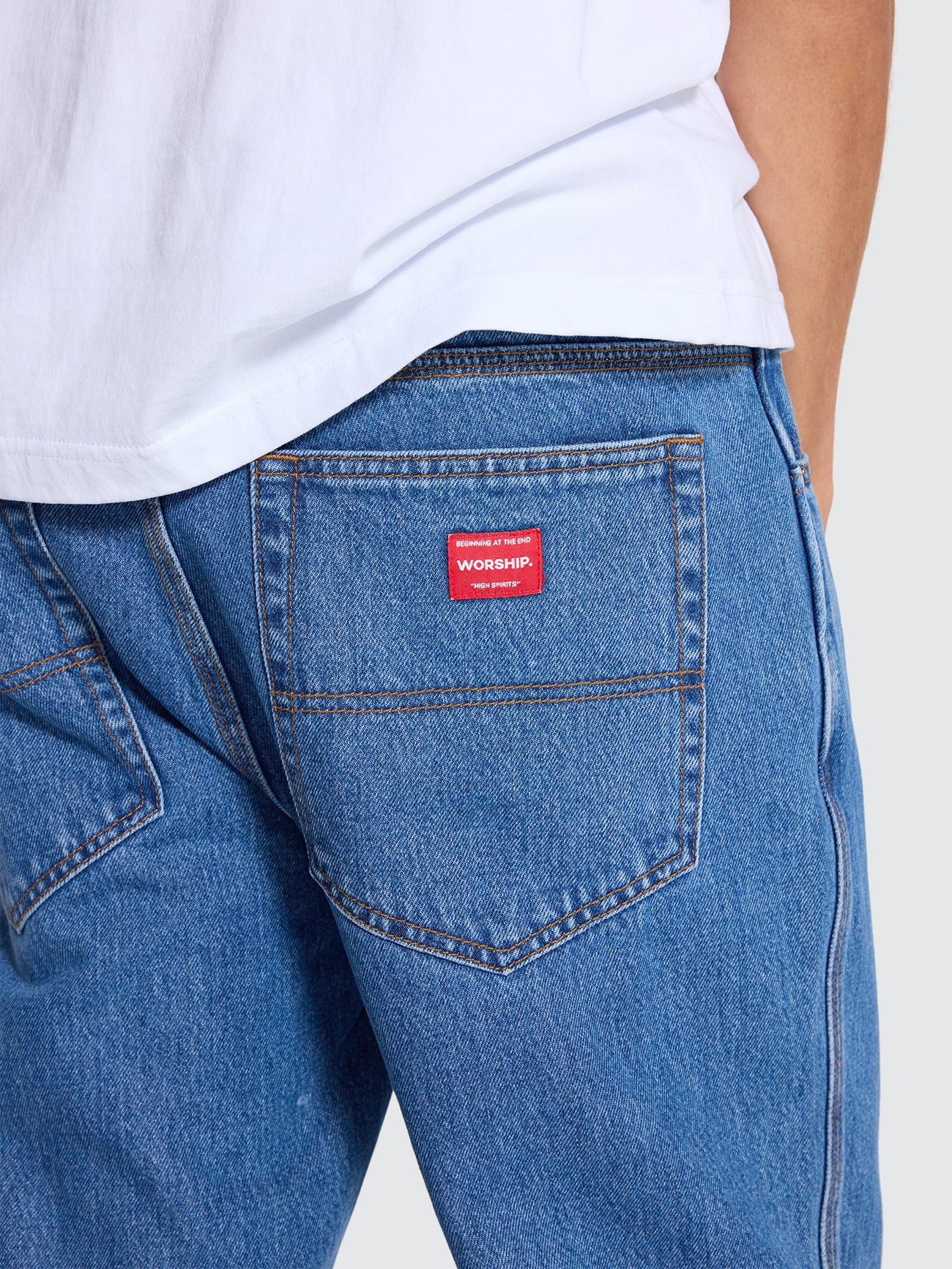 Lounger Jean - Sky High Blue - Image 5