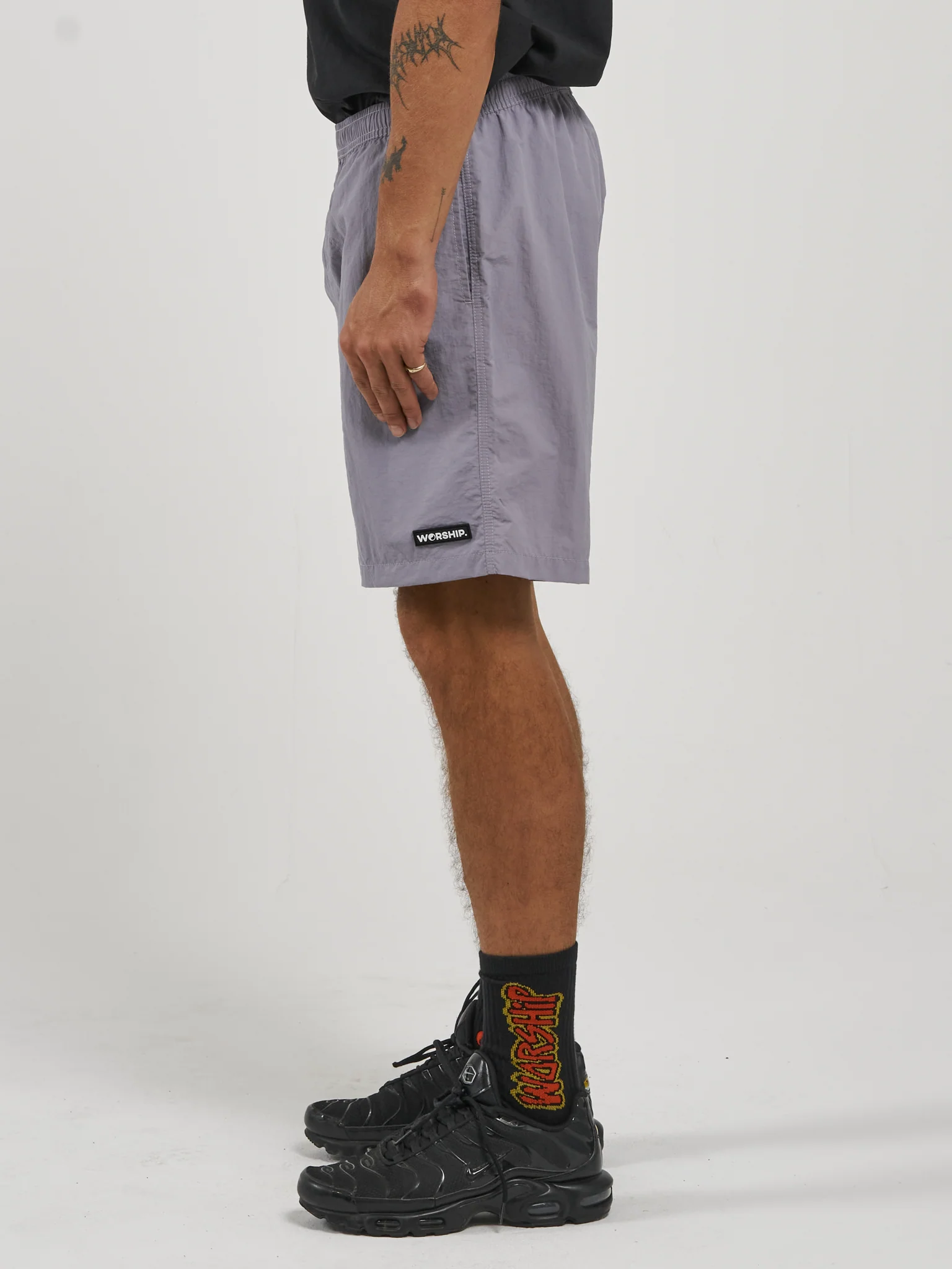 Machine Nylon Short - Orchid Hush - Image 3