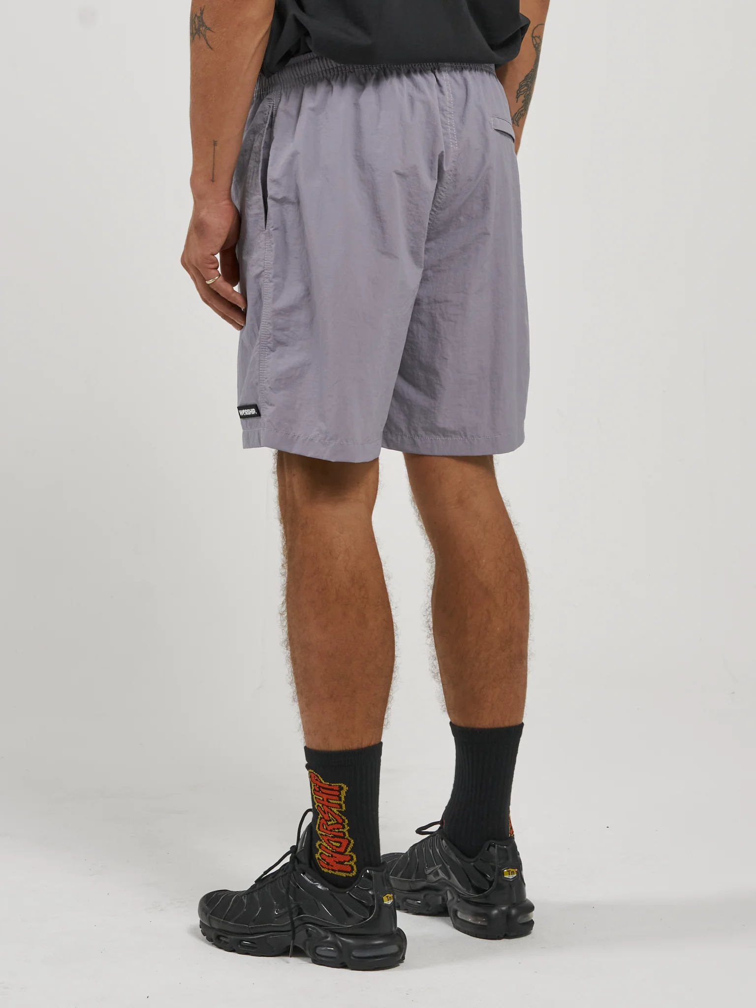 Machine Nylon Short - Orchid Hush - Image 4