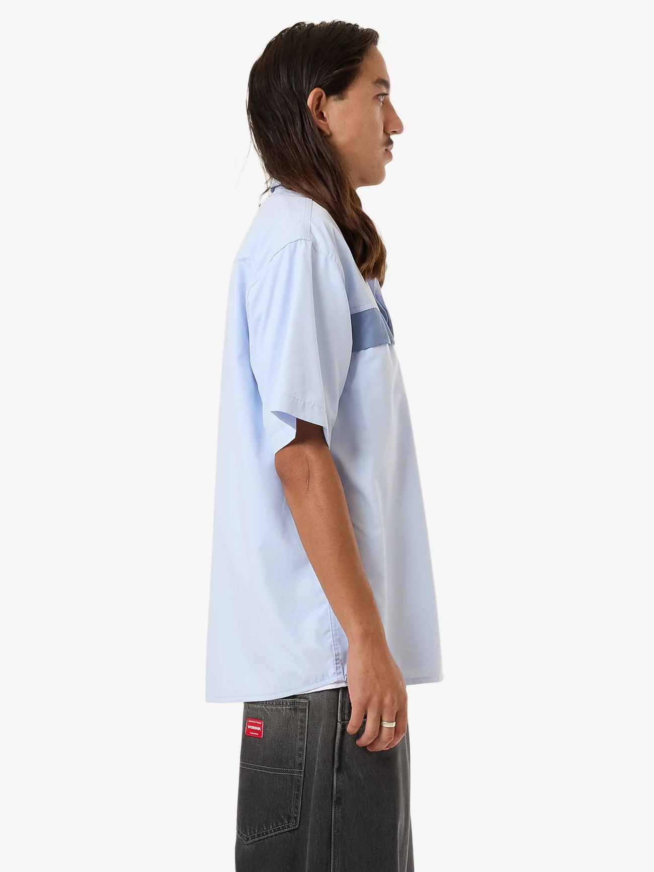 Mania Short Sleeve Shirt - Ice Melt - Image 4