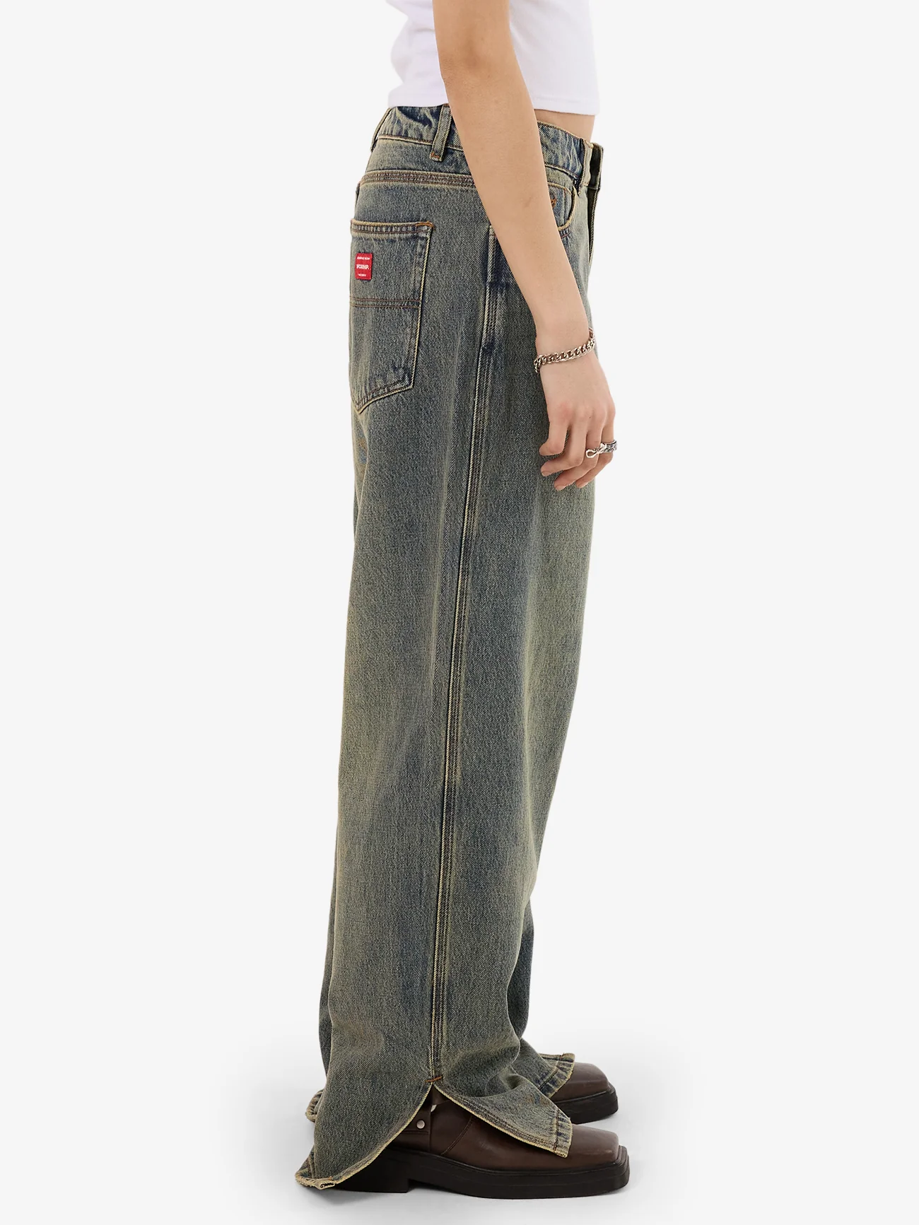 Messenger Big Baggy Split Jean - Corrosive - Image 4