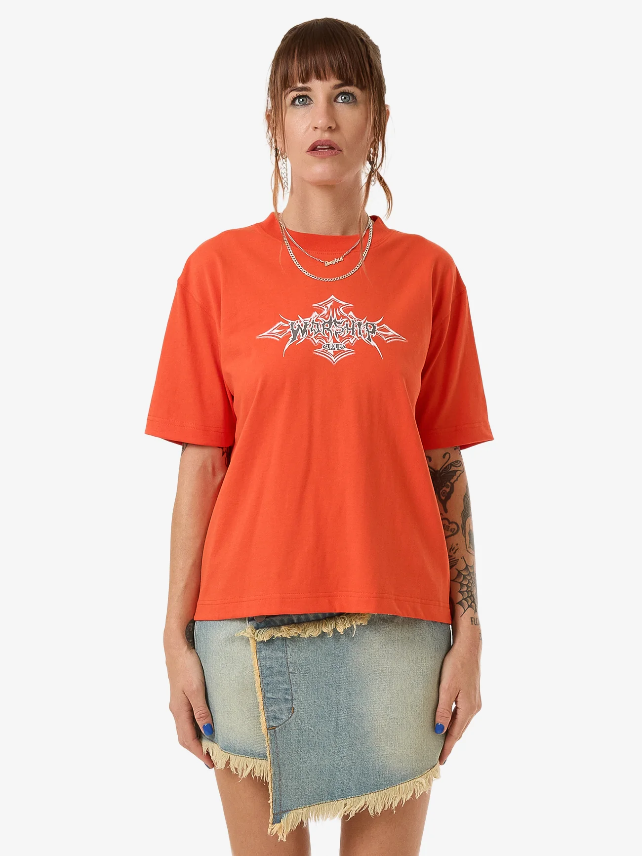 Metalx Regular Fit Tee - Cherry Tomato