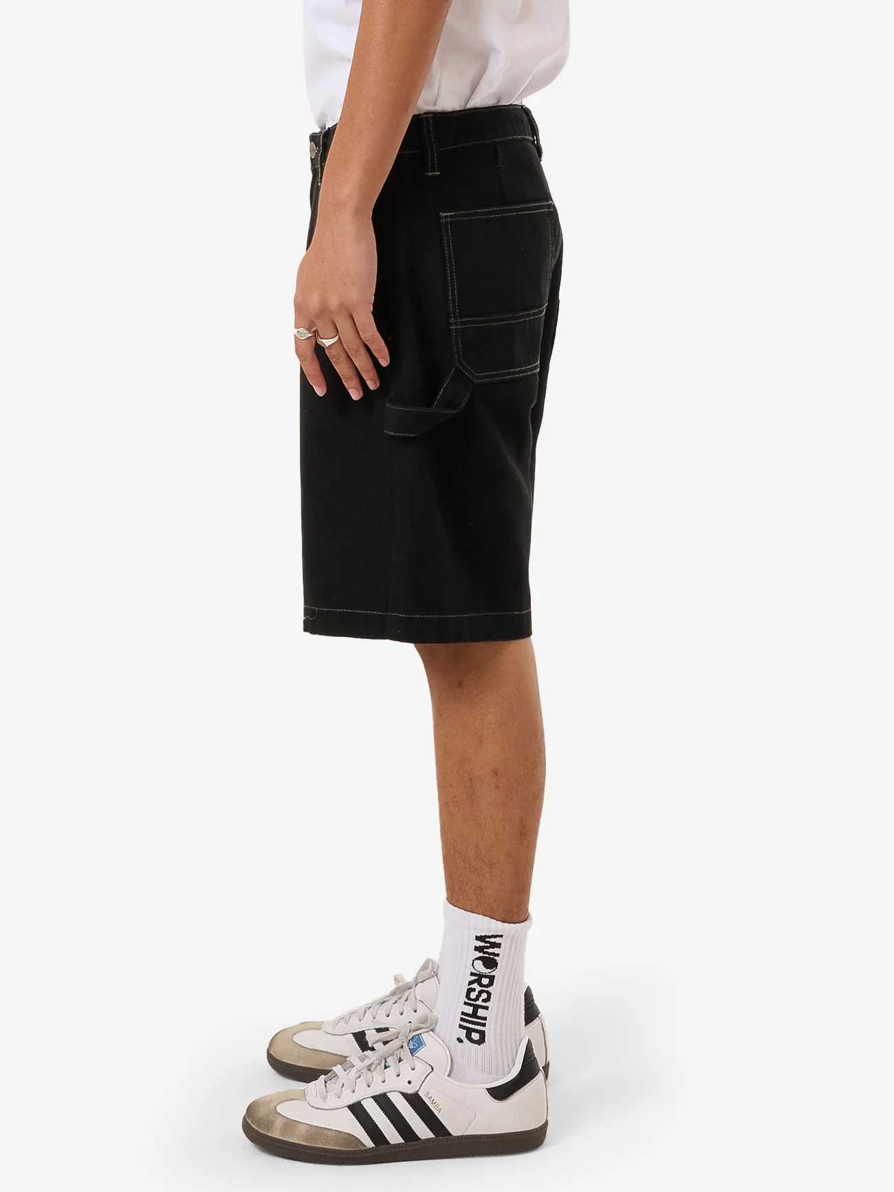 Monty Utility Short - Black - Image 3
