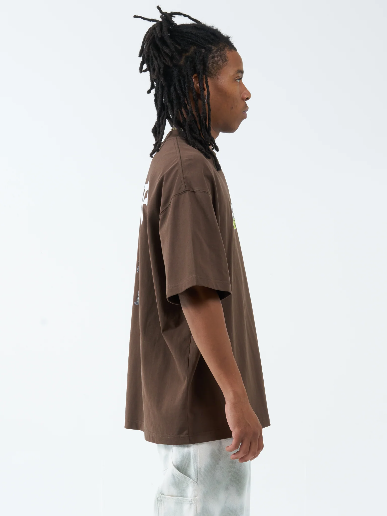 Monument Box Fit Oversize Tee - Rain Drum - Image 3