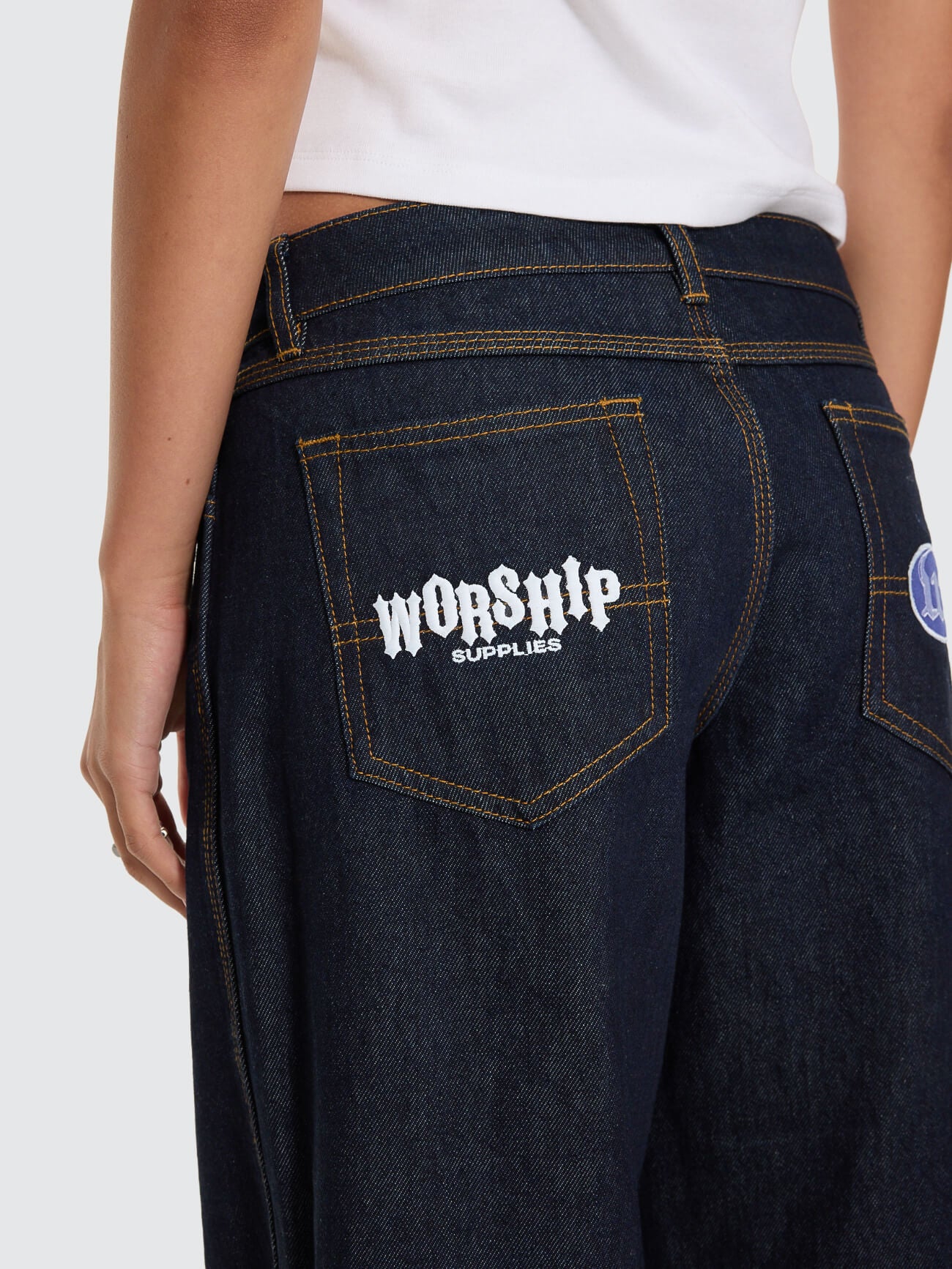 Morality Baggy Low Rider Jean - Raw Indy - Image 11