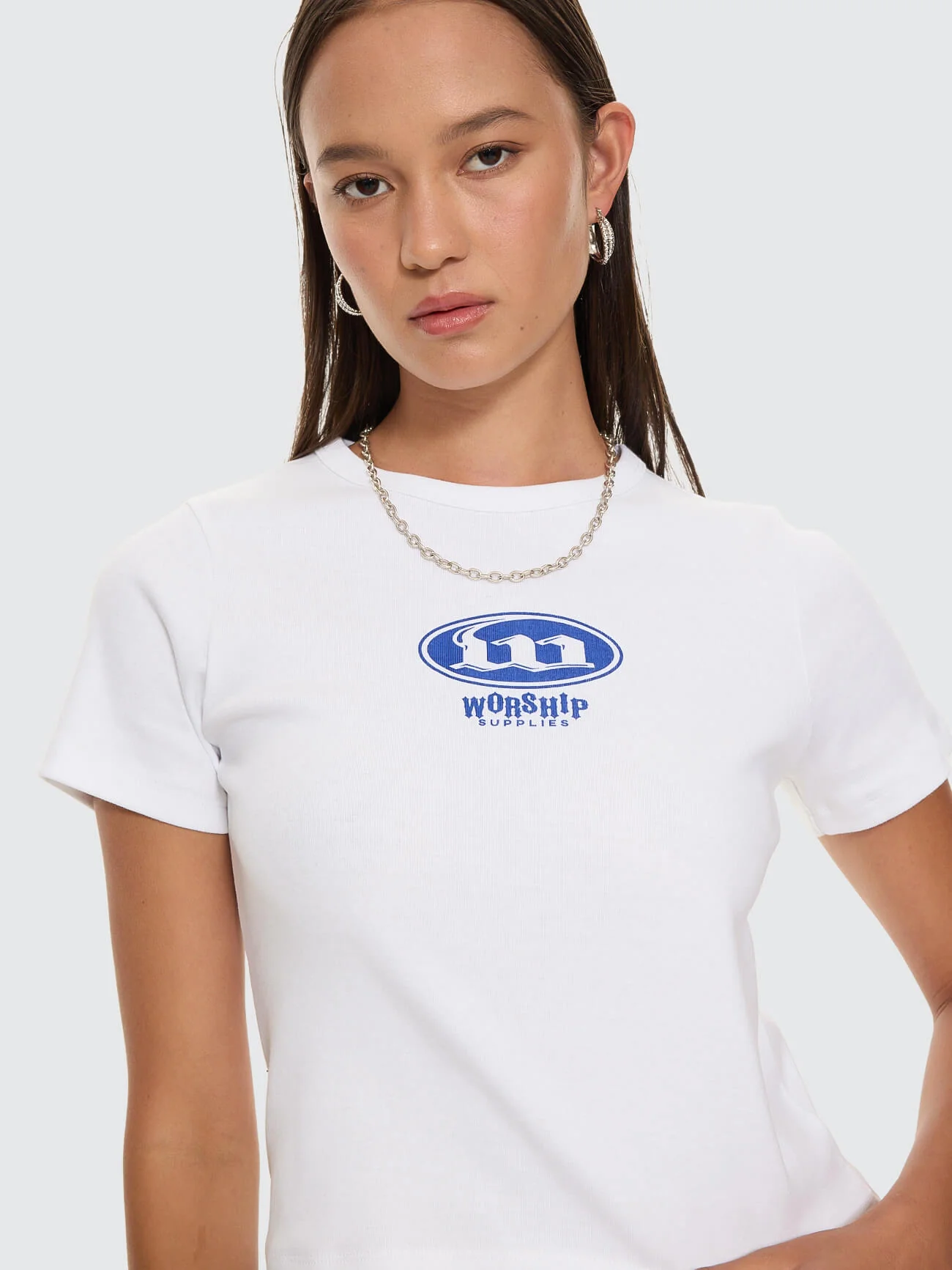 Morality Day Fit Tee - White - Image 2