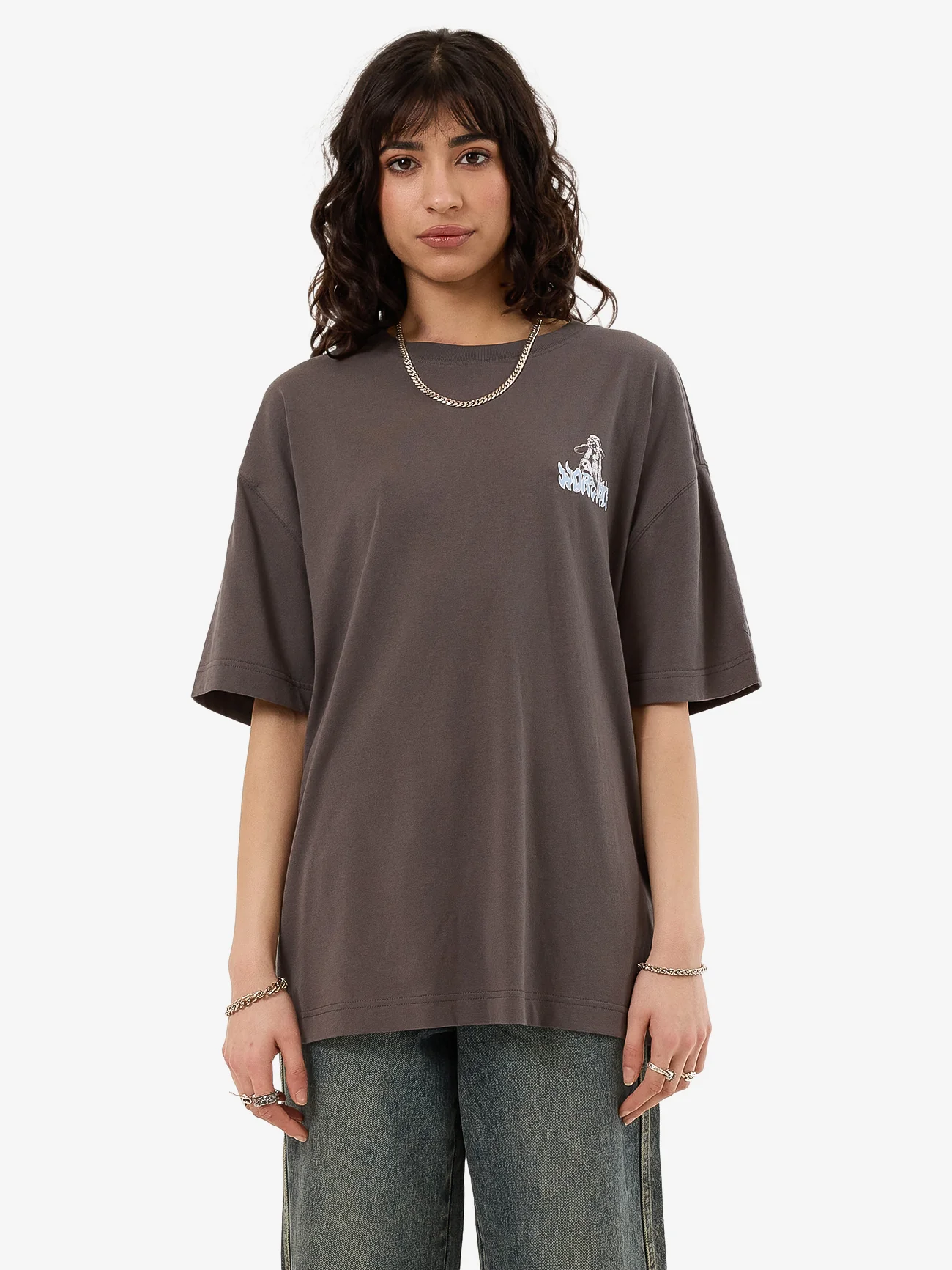 Mortality Relaxed Fit Tee - Worn Black