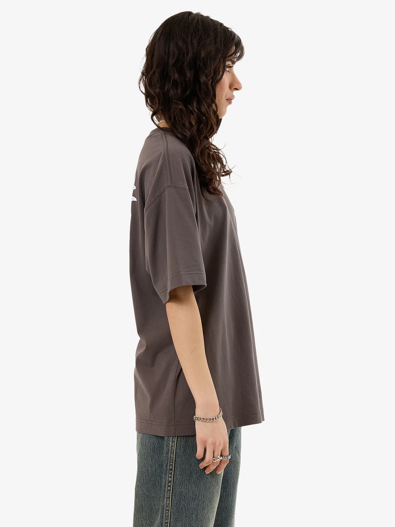 Mortality Relaxed Fit Tee - Worn Black - Image 4