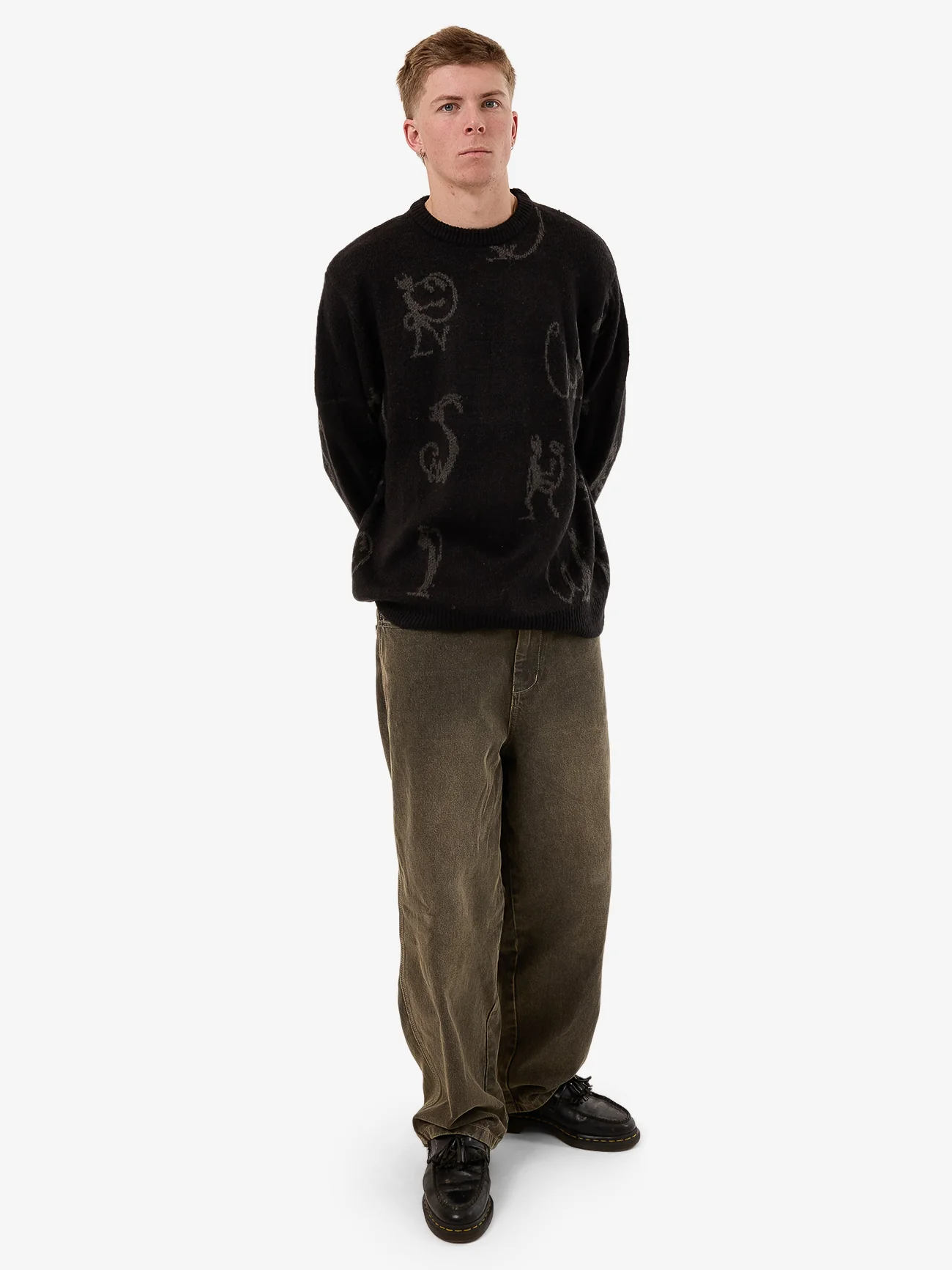 Movement Brushed Knit - Black - Image 5