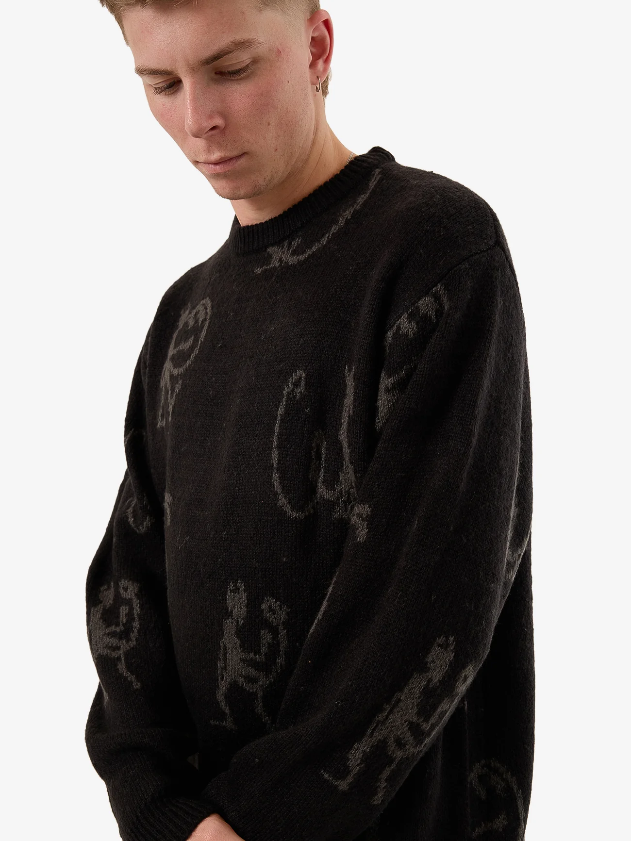 Movement Brushed Knit - Black - Image 8