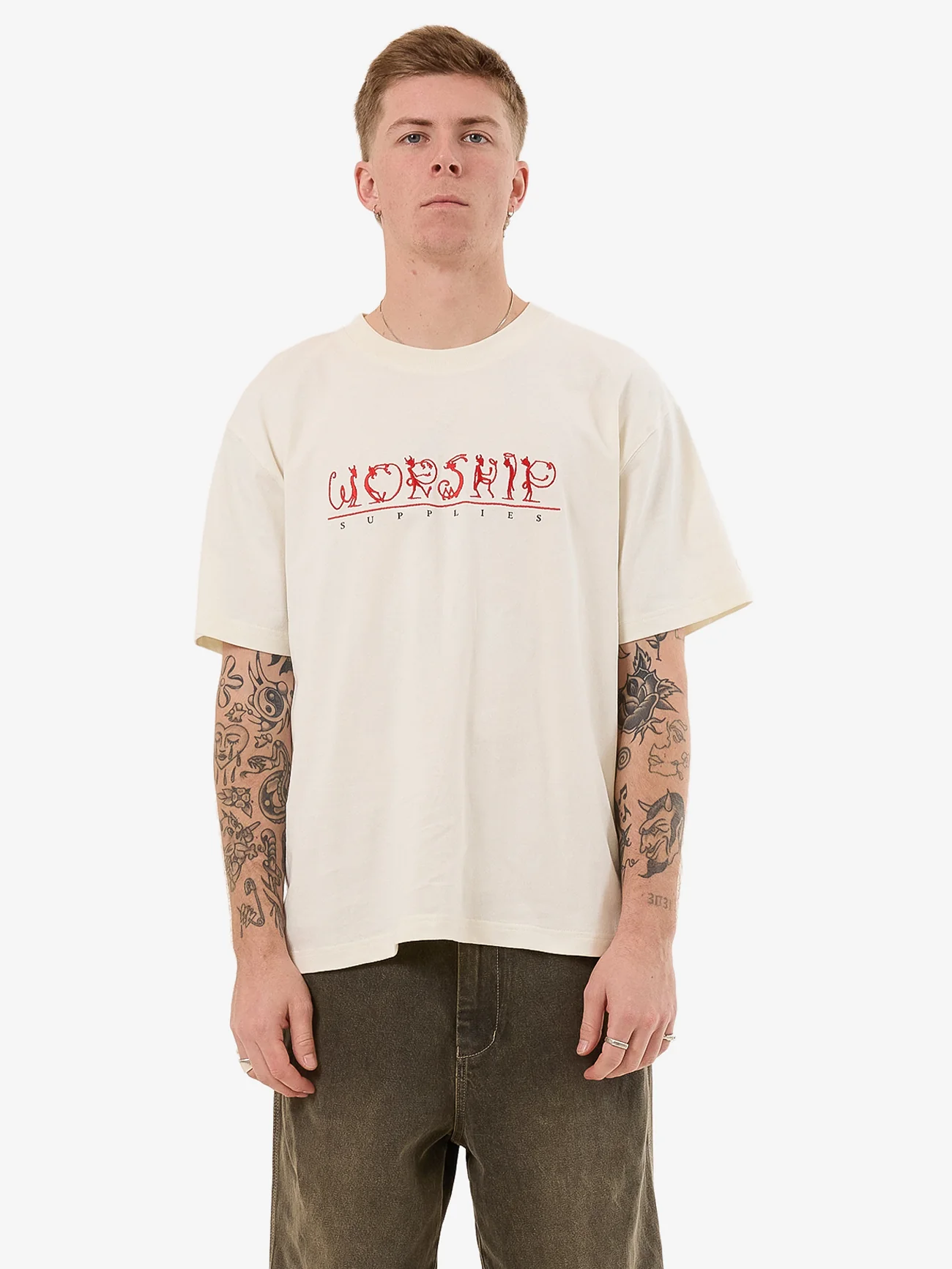 Movement Tee - Bone