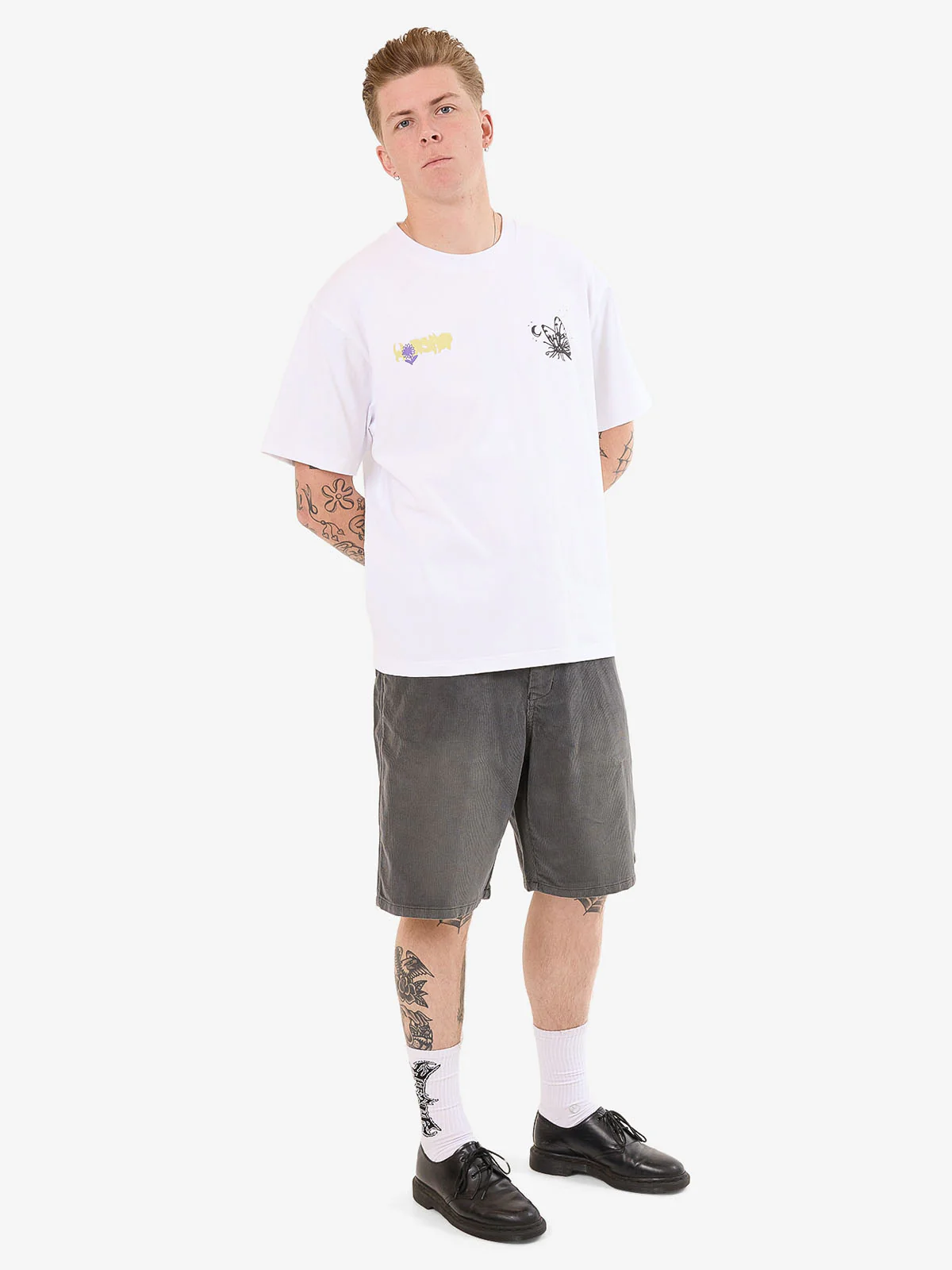 Never Assume Tee - White - Image 3