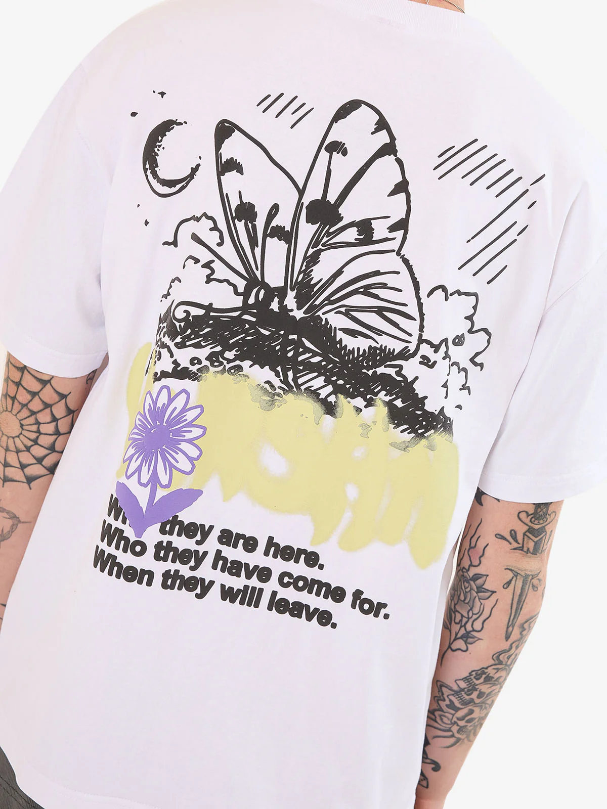 Never Assume Tee - White - Image 7