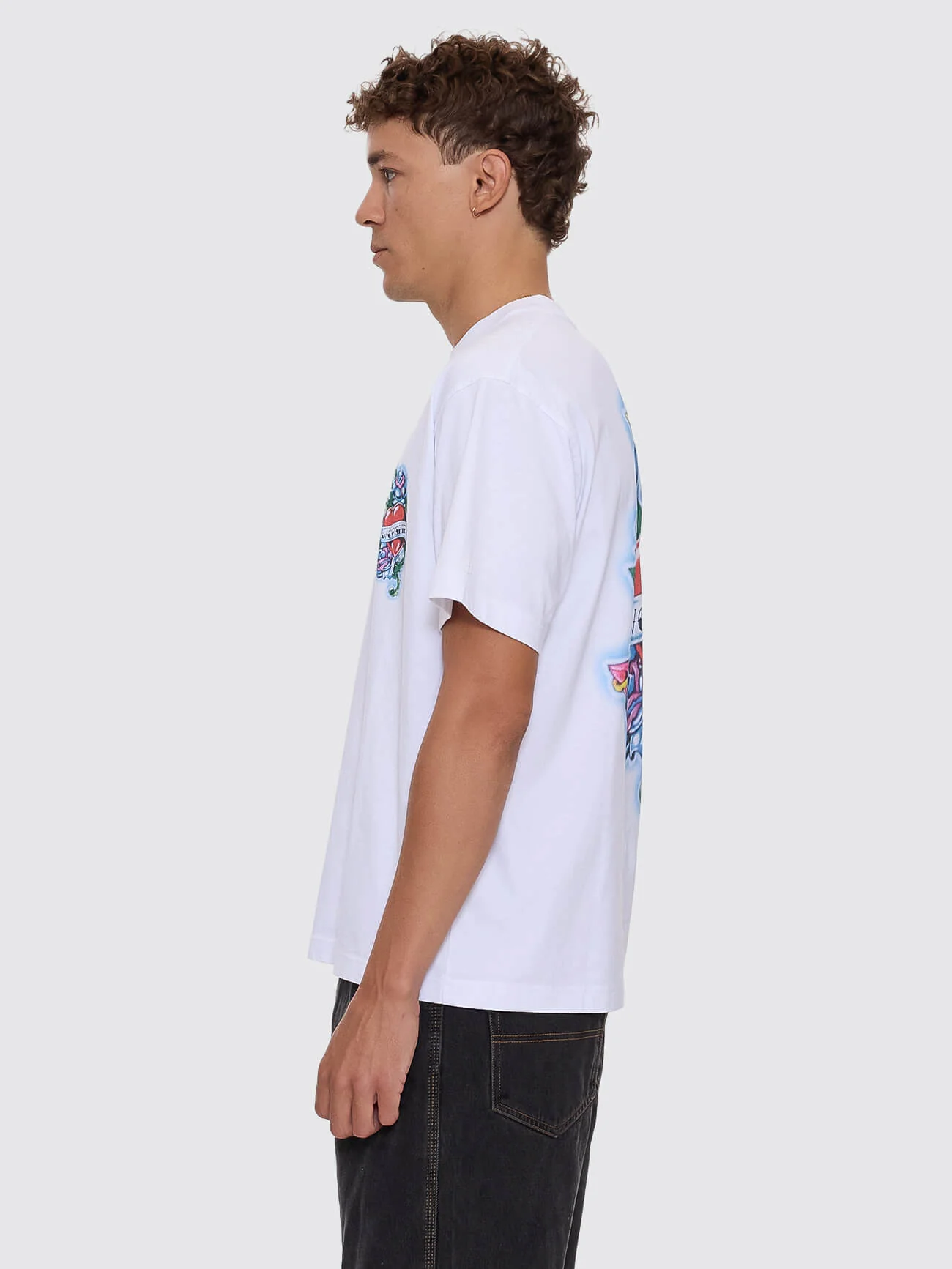 No Ragrets Regular Fit Tee - White - Image 3