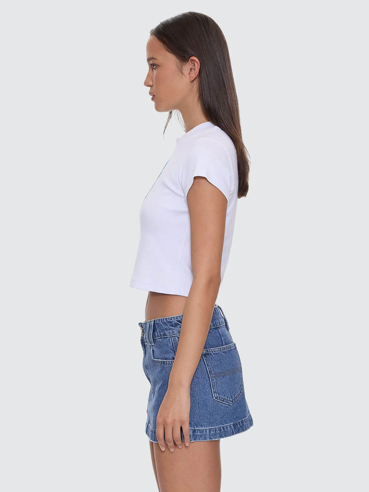 No Ragrets Teeny Tee - White - Image 4