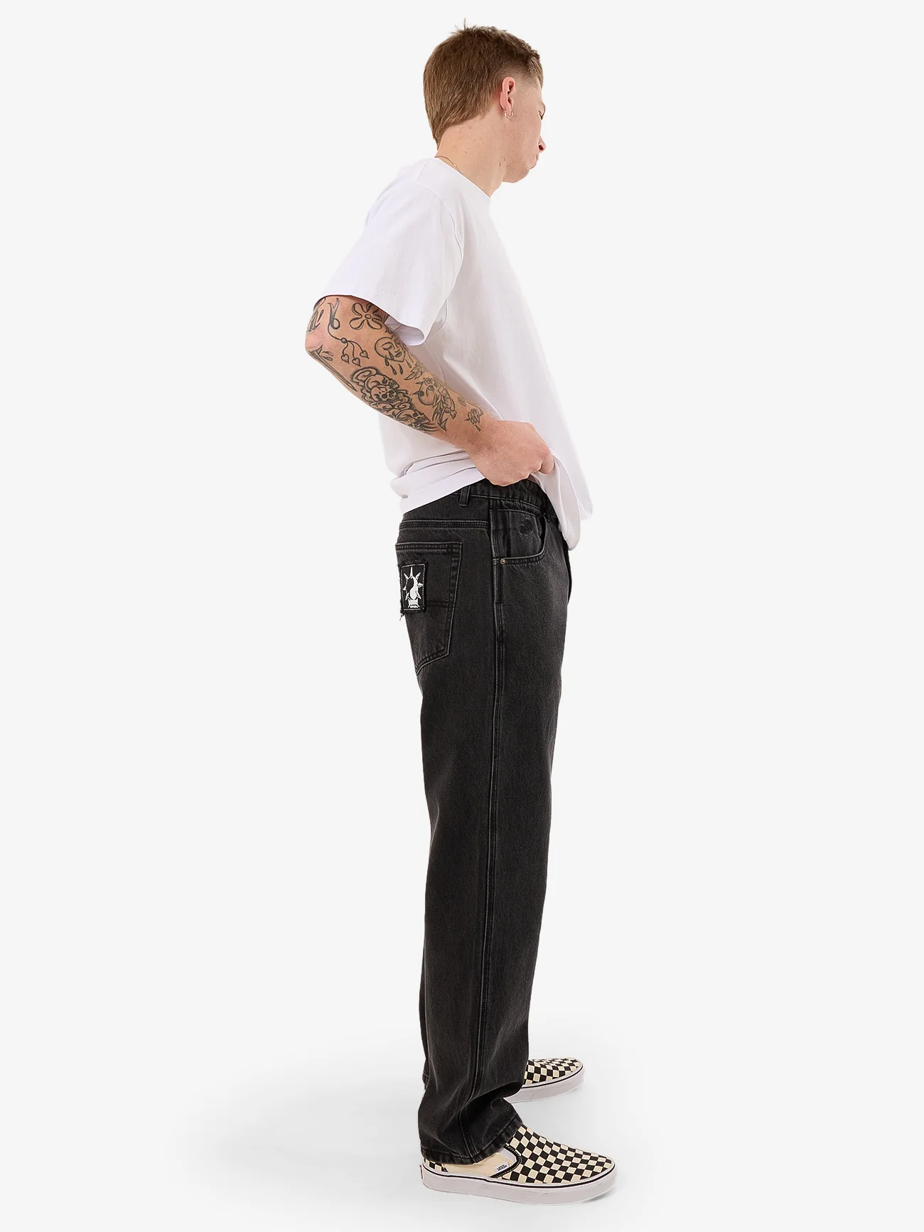 Nuclear Lounger Jean - Used Black - Image 6