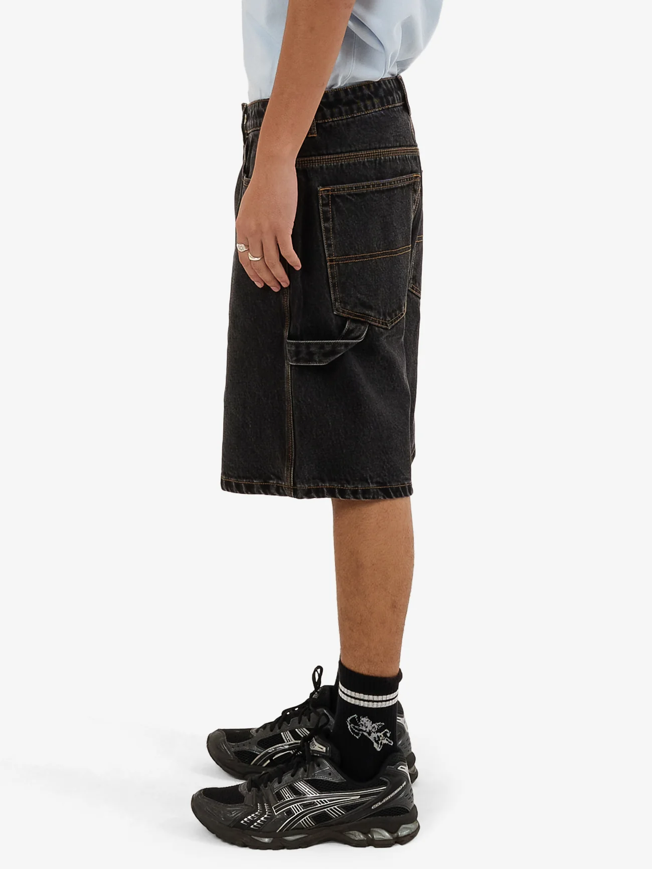 Nucore Carpenter Short - Black Rinse - Image 3