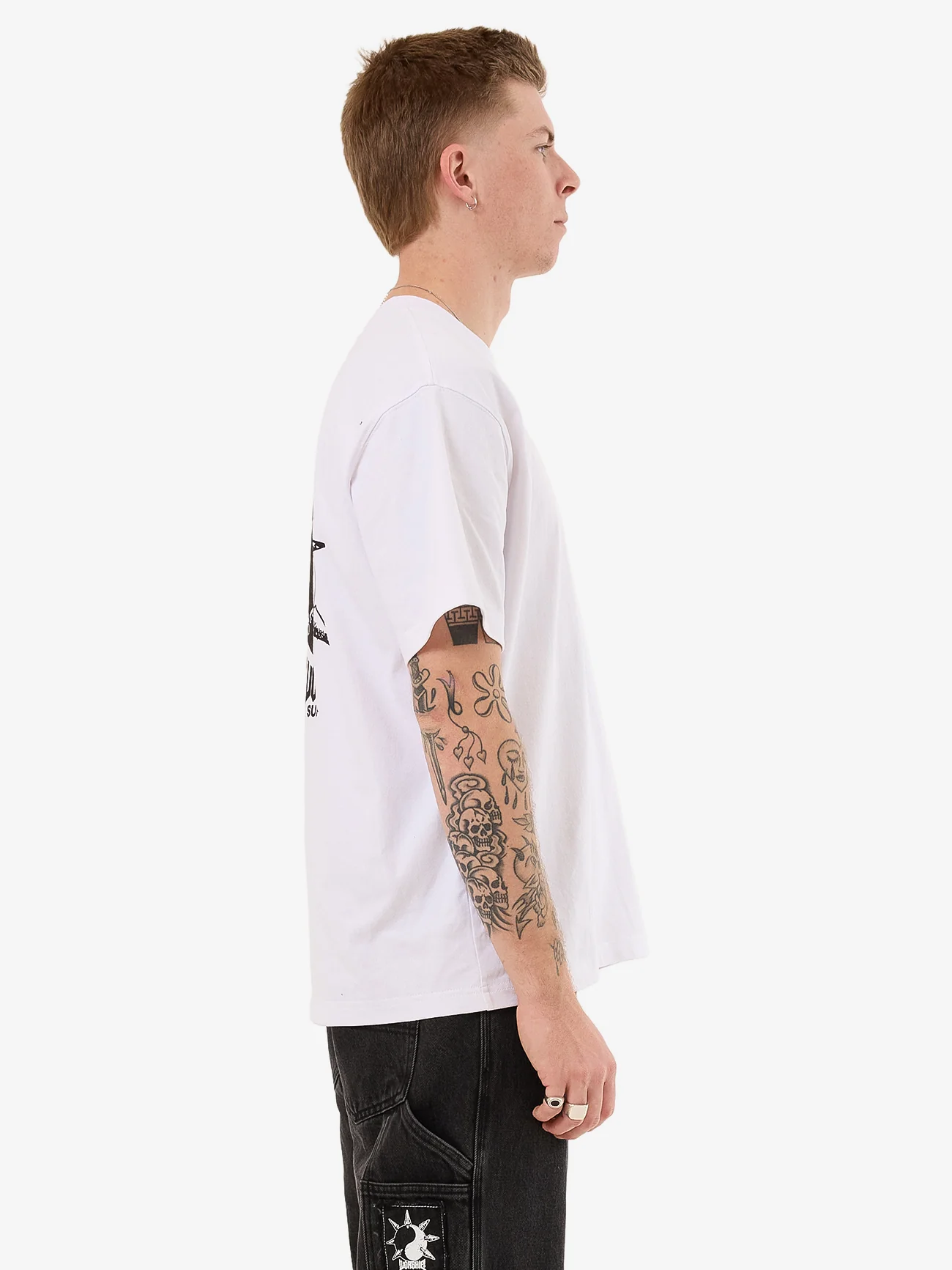 Nucore Spike Tee - White - Image 4