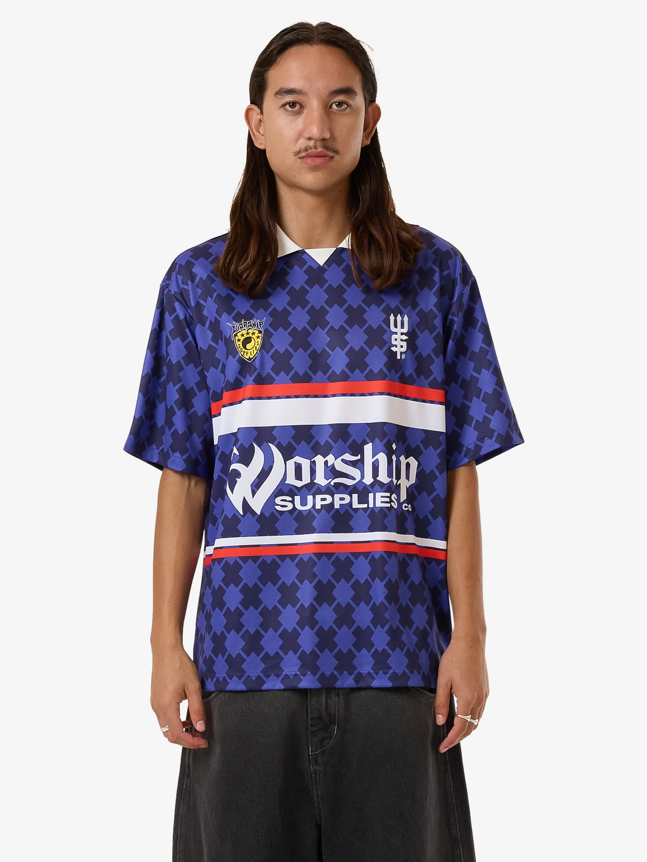 Offside Football Jersey - Blue Depths