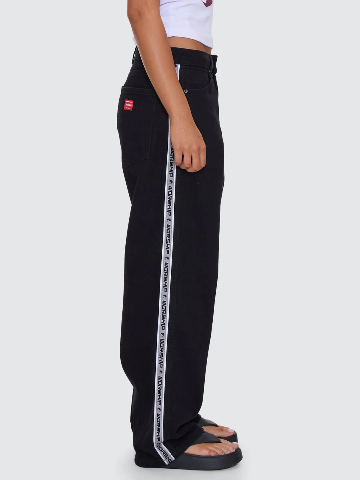 Pacer Big Baggy Jean - Worship Black - Image 7