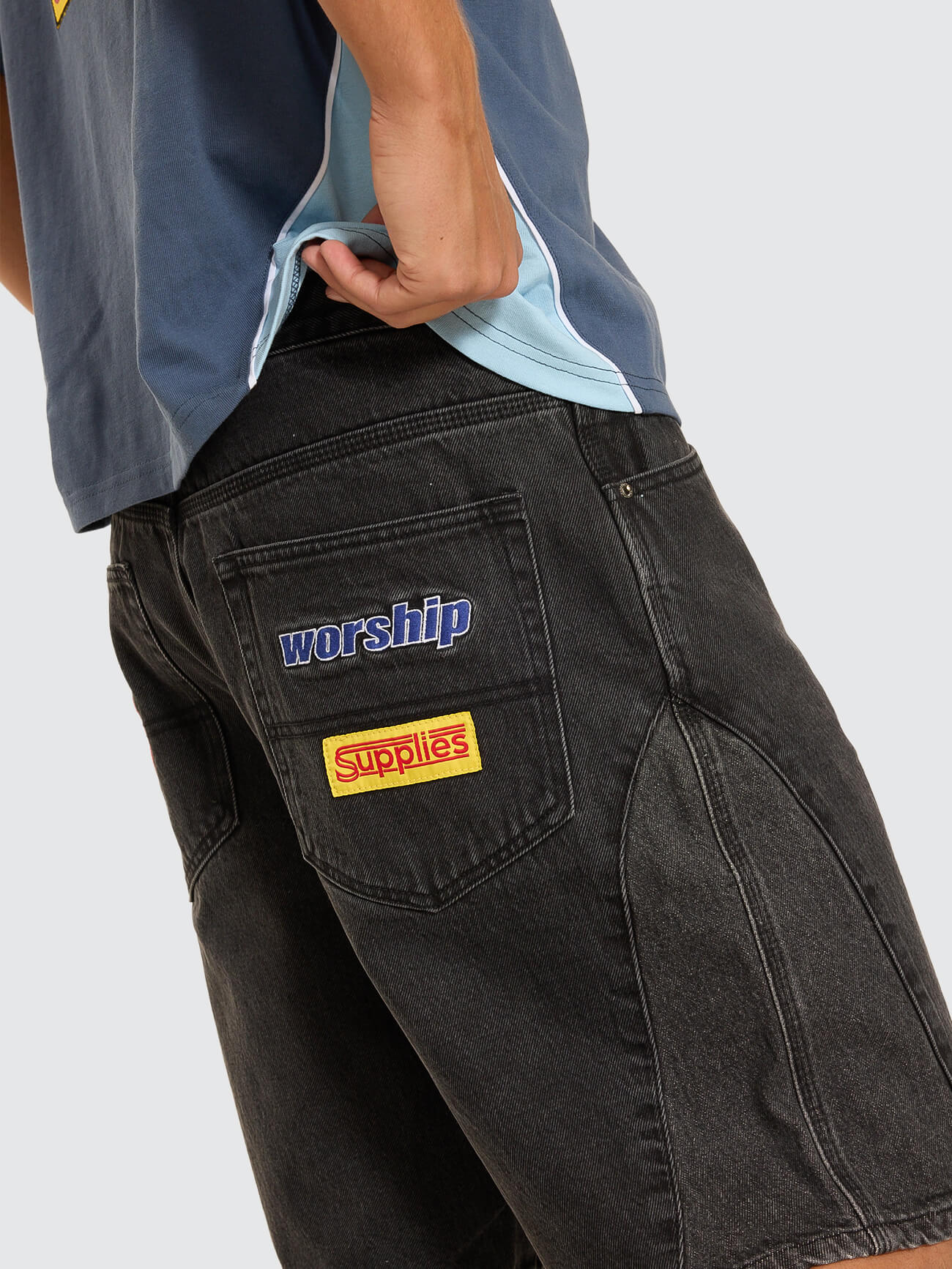Panorama Big Dawg Jean Short - Used Black - Image 6