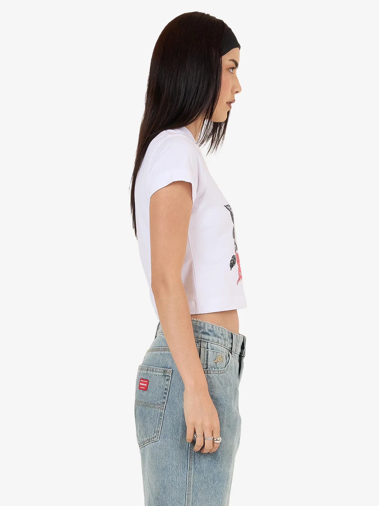 Perch Teeny Tee - White - Image 6