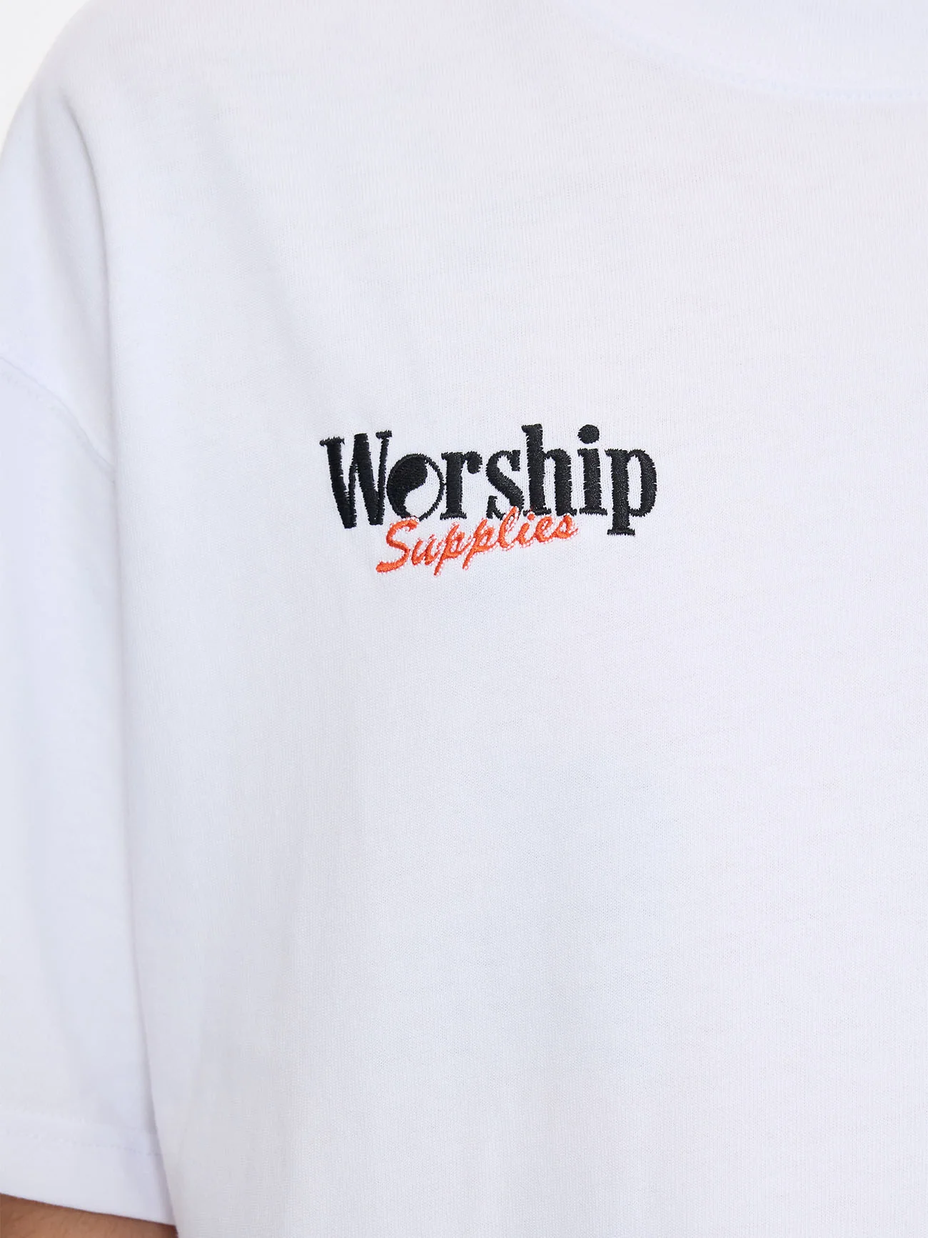 Pit Crew Oversize Tee - White - Image 7