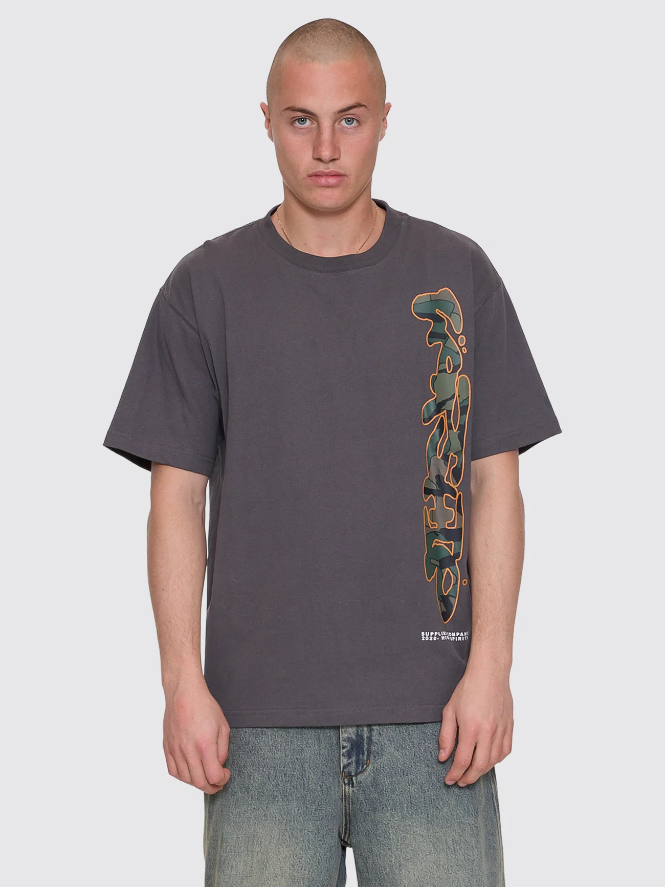 Plain Sight Tee - Worn Black