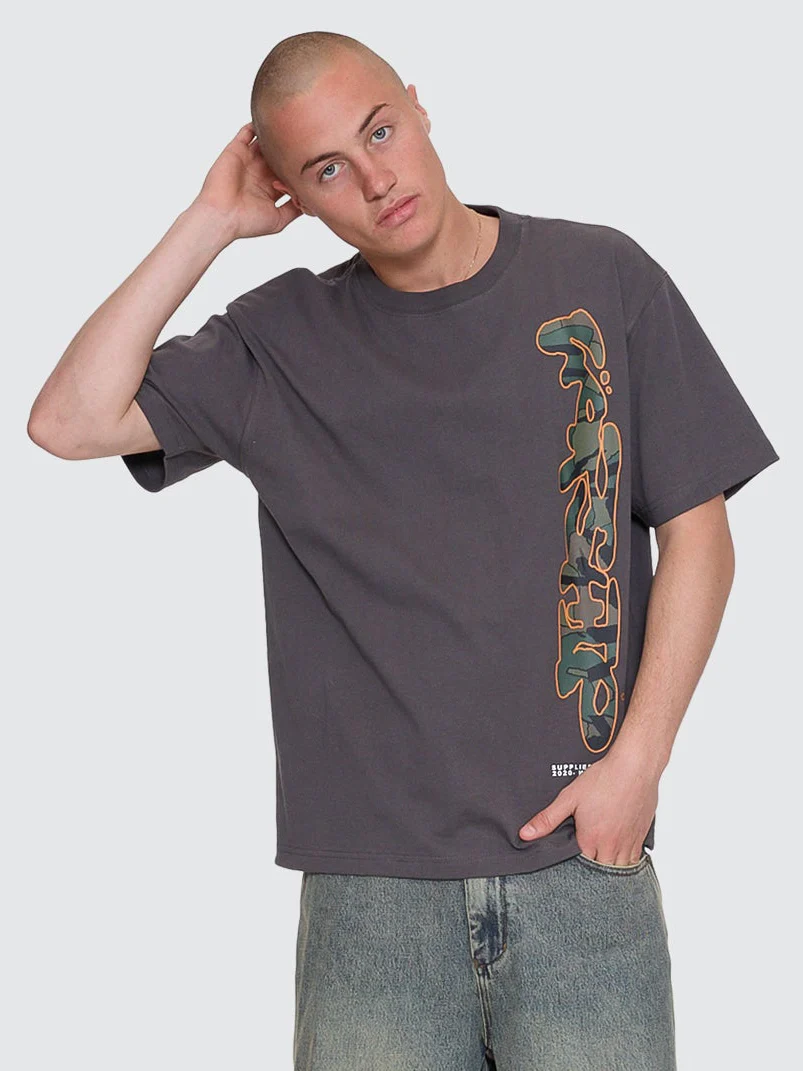 Plain Sight Tee - Worn Black - Image 2