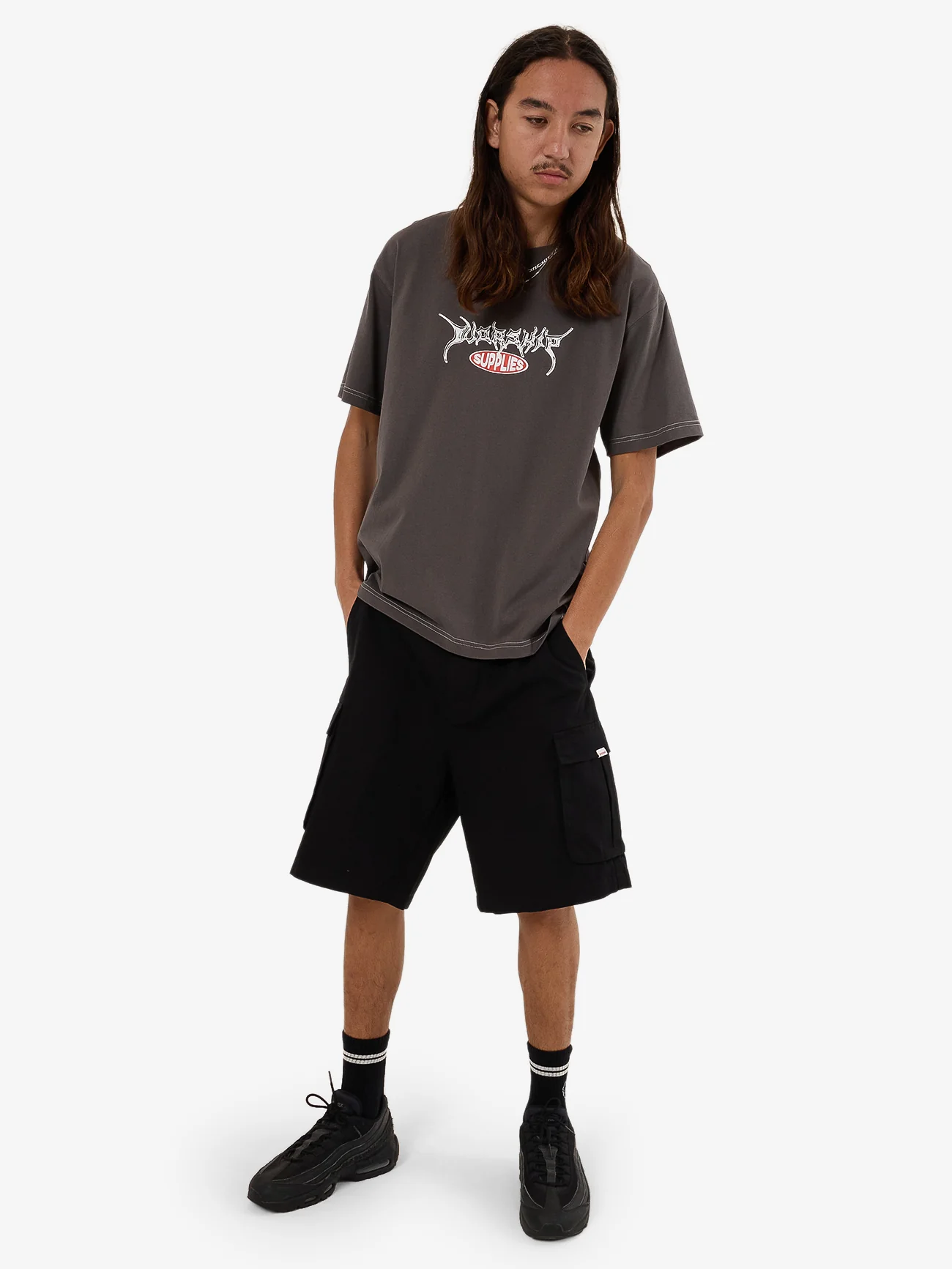 Prequil Tee - Worn Black - Image 5