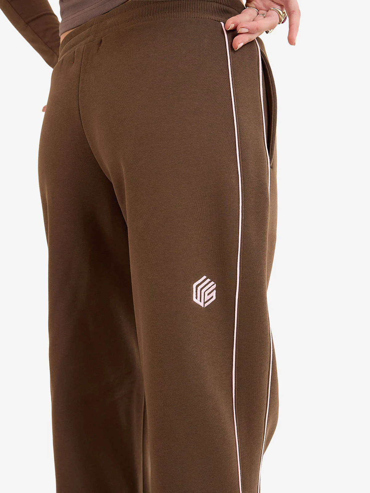 Punter Track Pant - Chocolate - Image 3