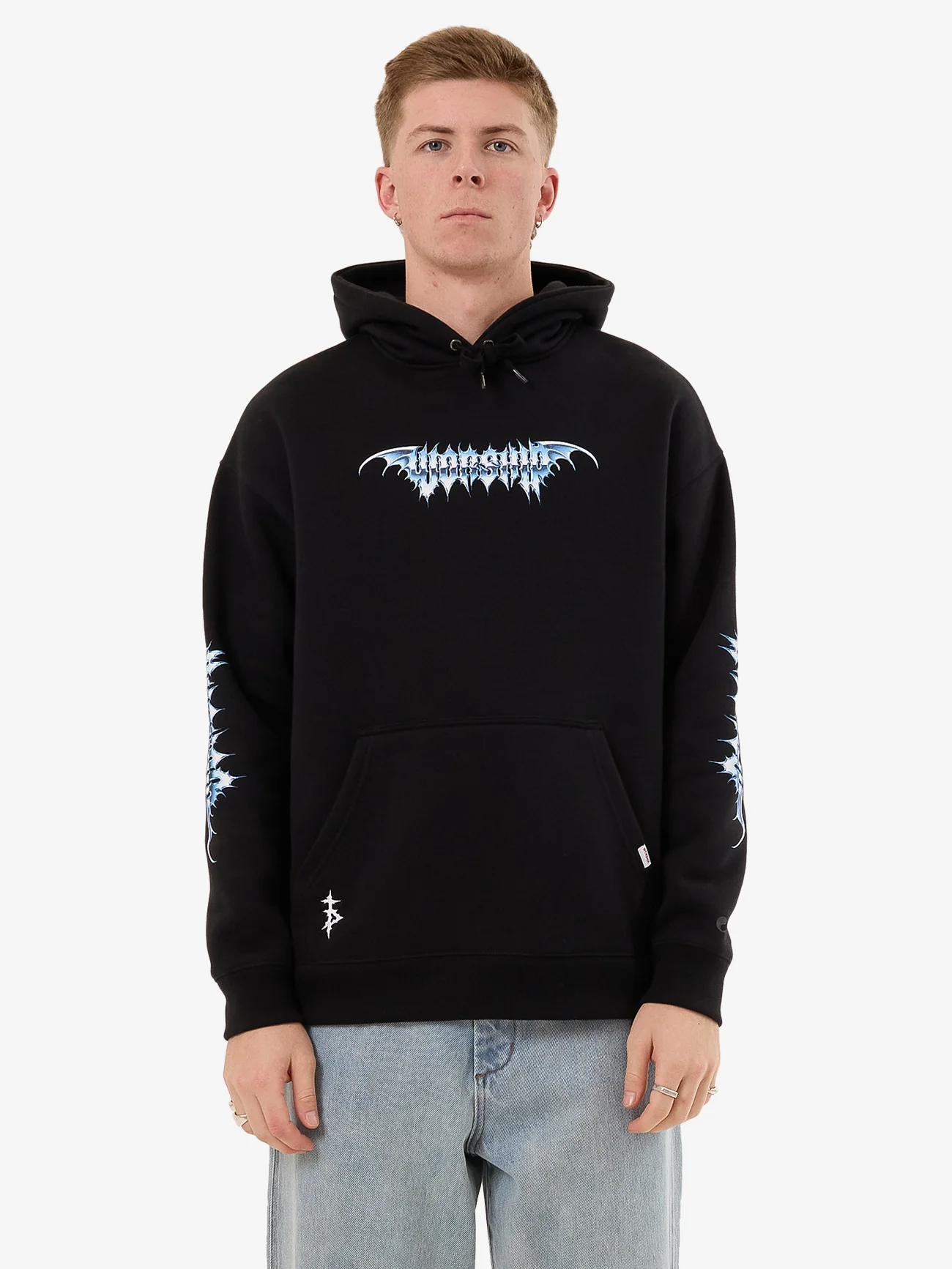 Pure Doom Pullover Hood - Black