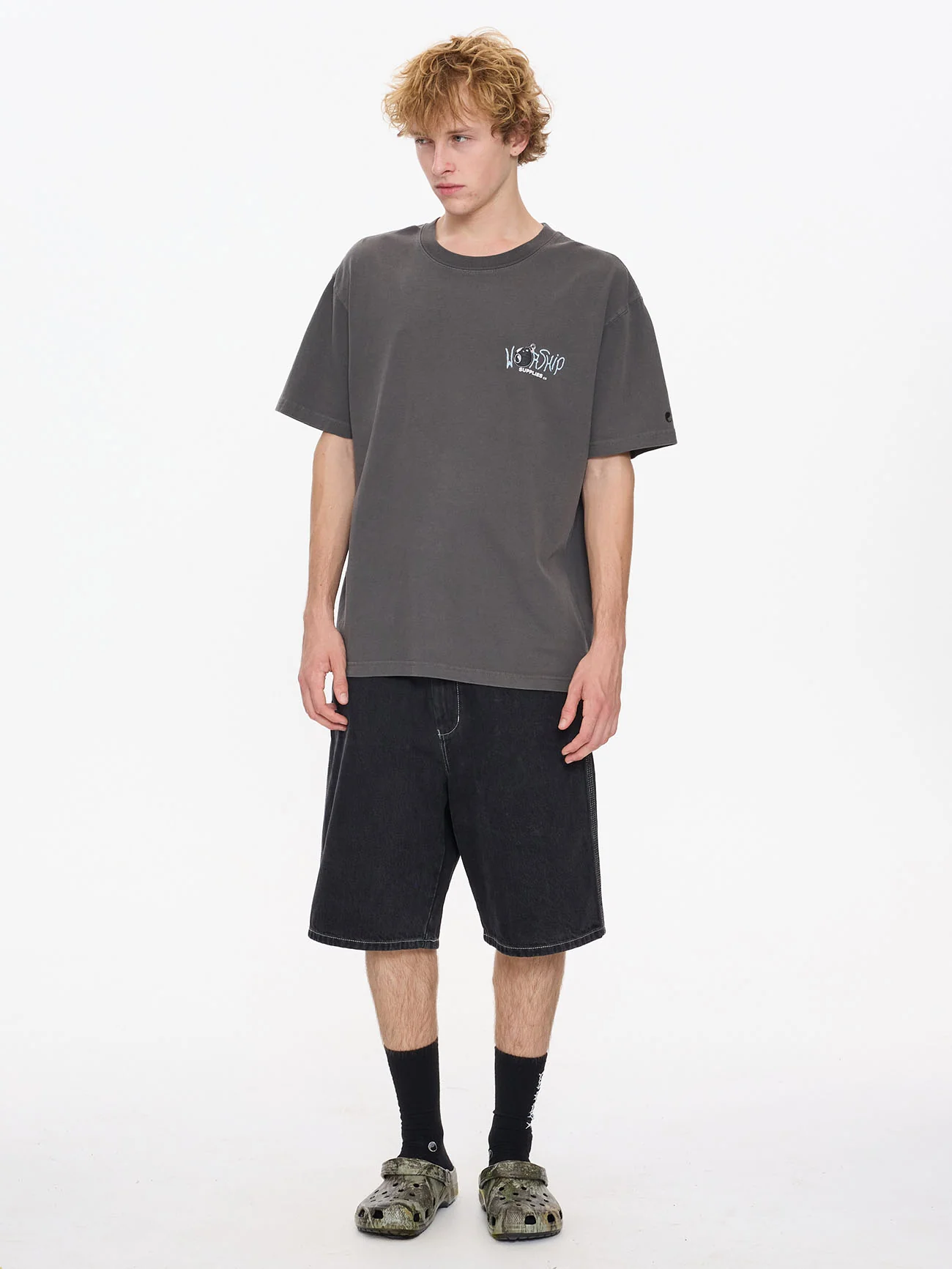 Pure Hazard Tee - Worn Black - Image 5