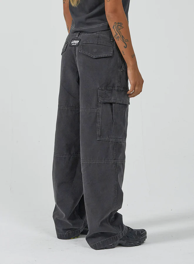 Pure Mayhem Cargo Pant - Washed Black - Image 4