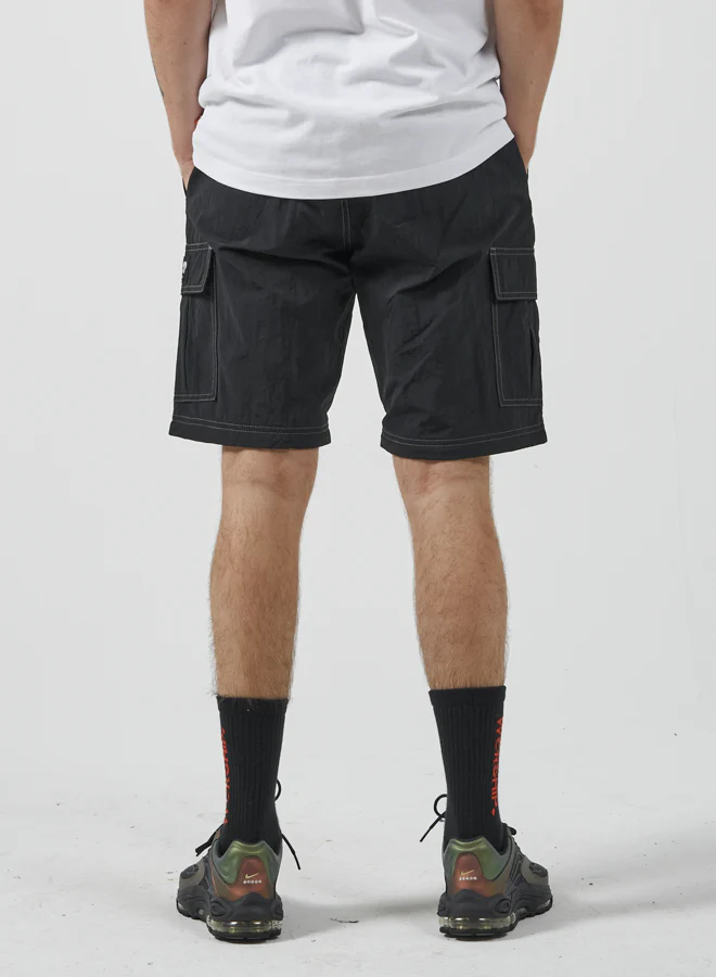 Pure Mayhem Zip Off Nylon Cargo Pant - Black - Image 9