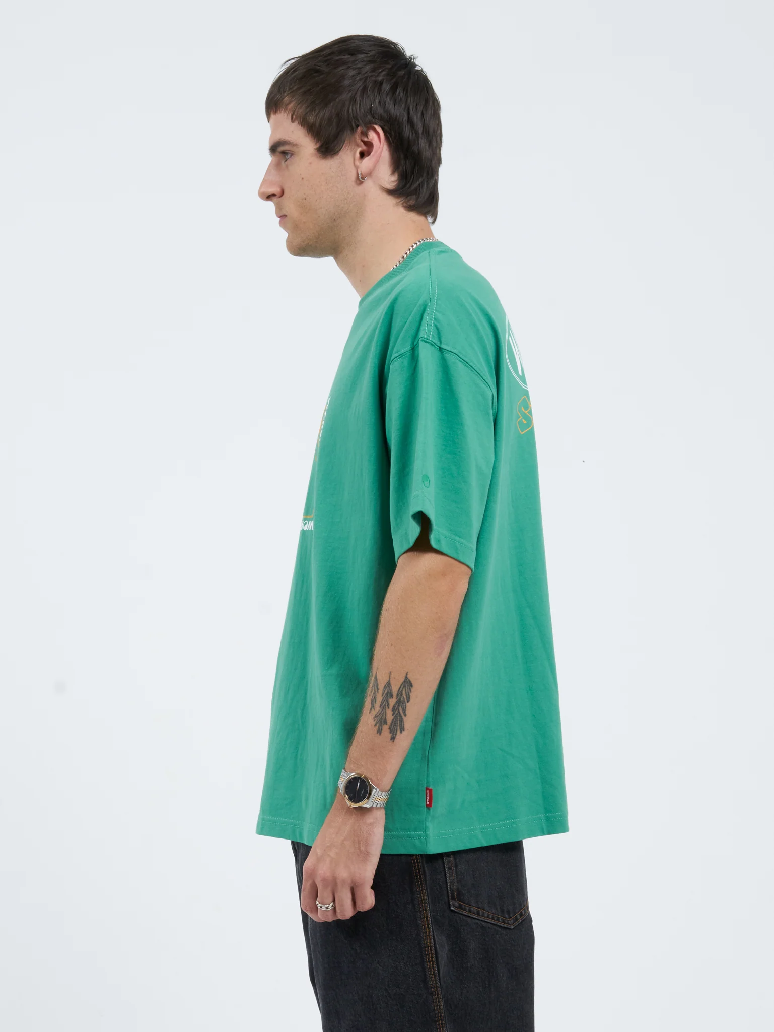 Purebred Tee - Washed Opal Green - Image 4
