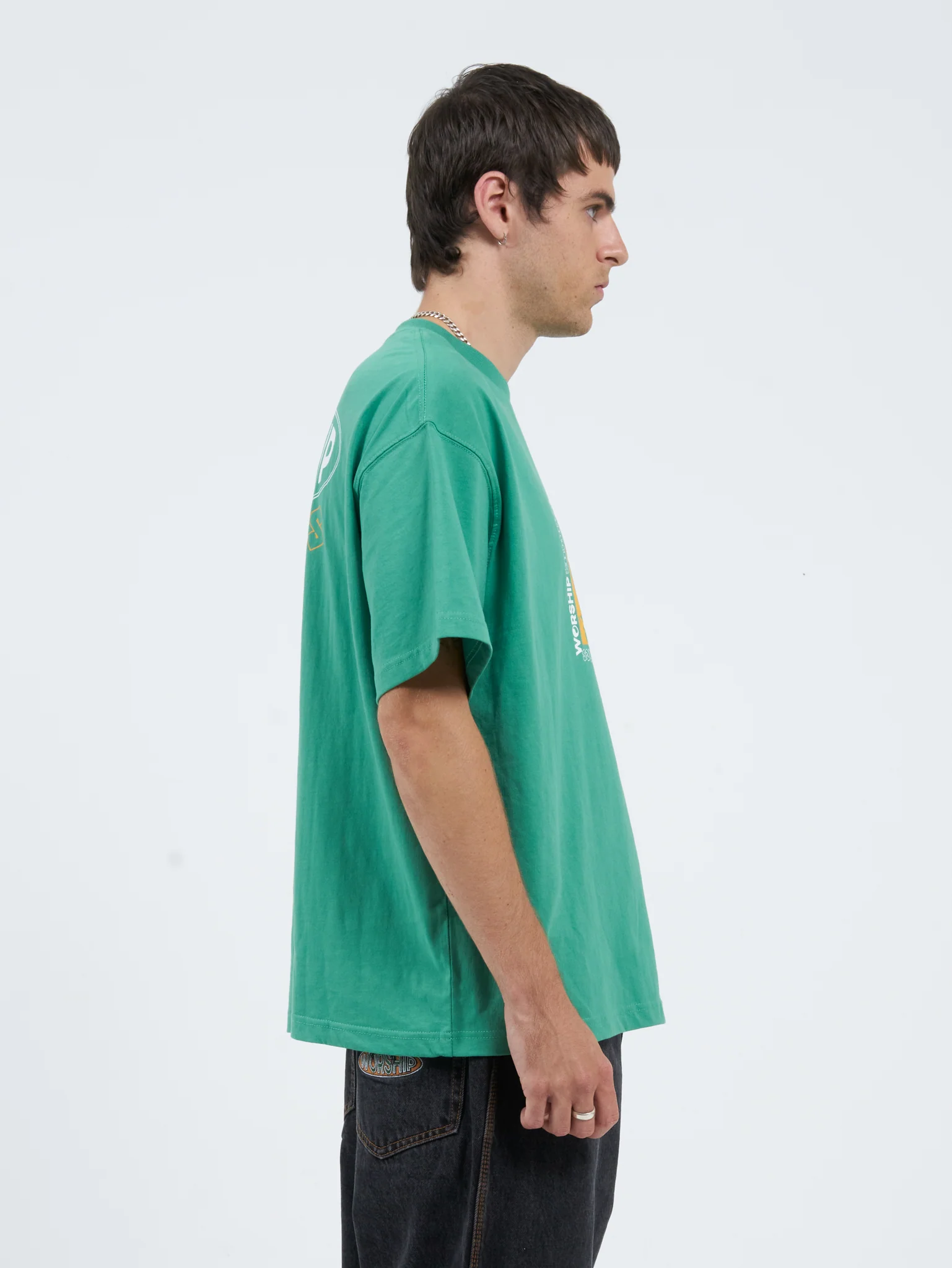 Purebred Tee - Washed Opal Green - Image 7