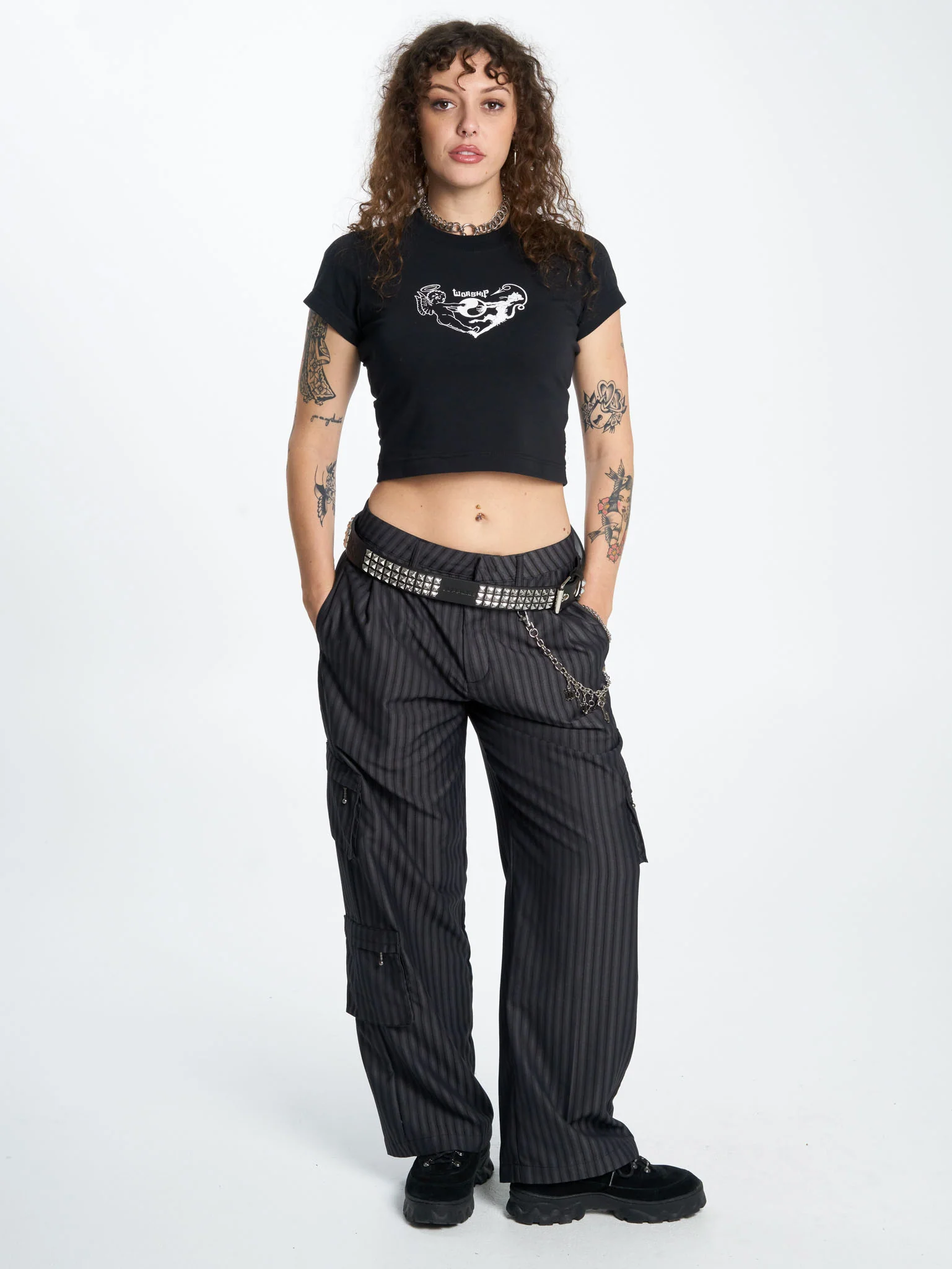 Purgatory Teeny Tee - Black - Image 4