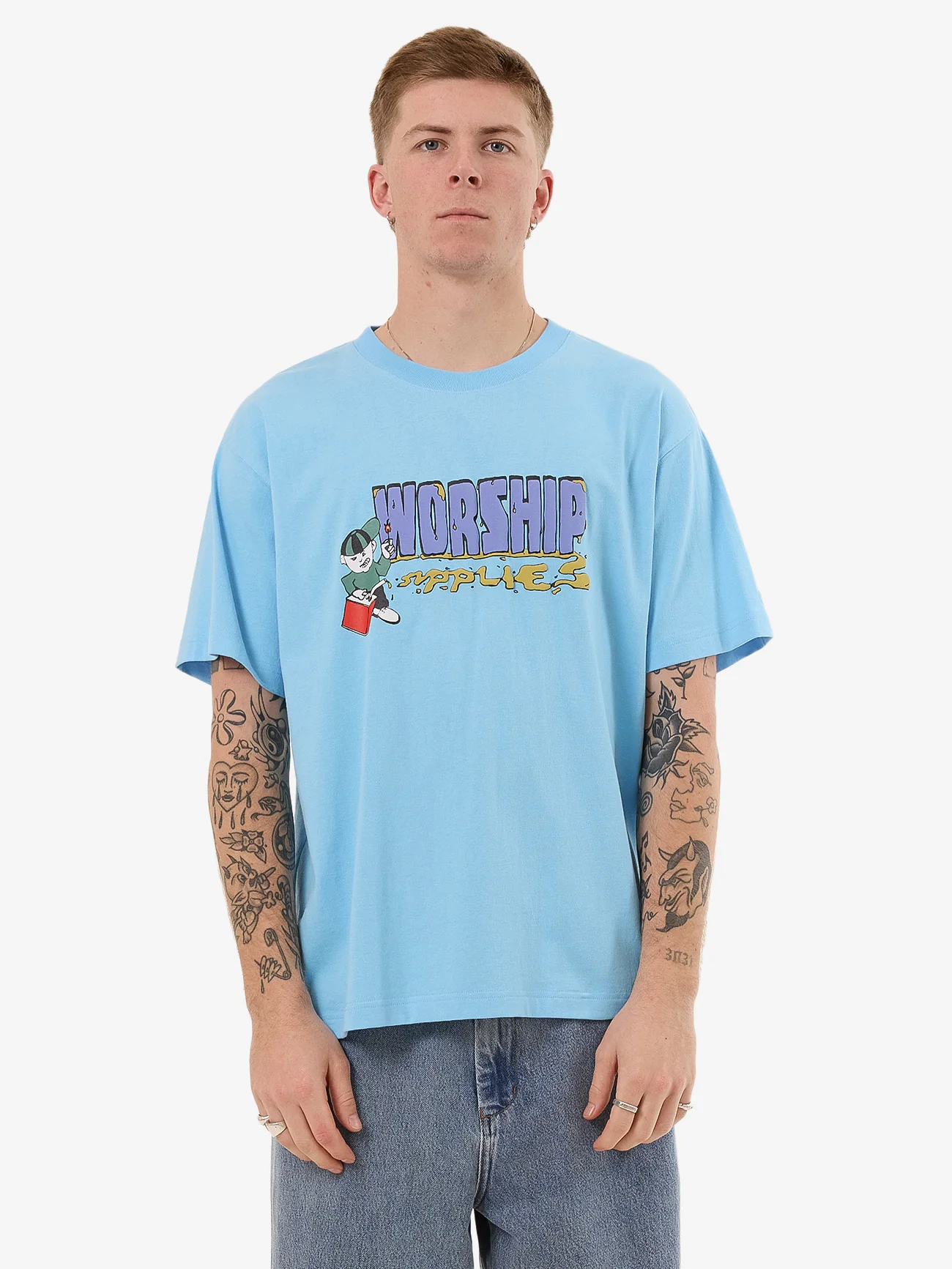 Pyrotechnics Tee - Baltic