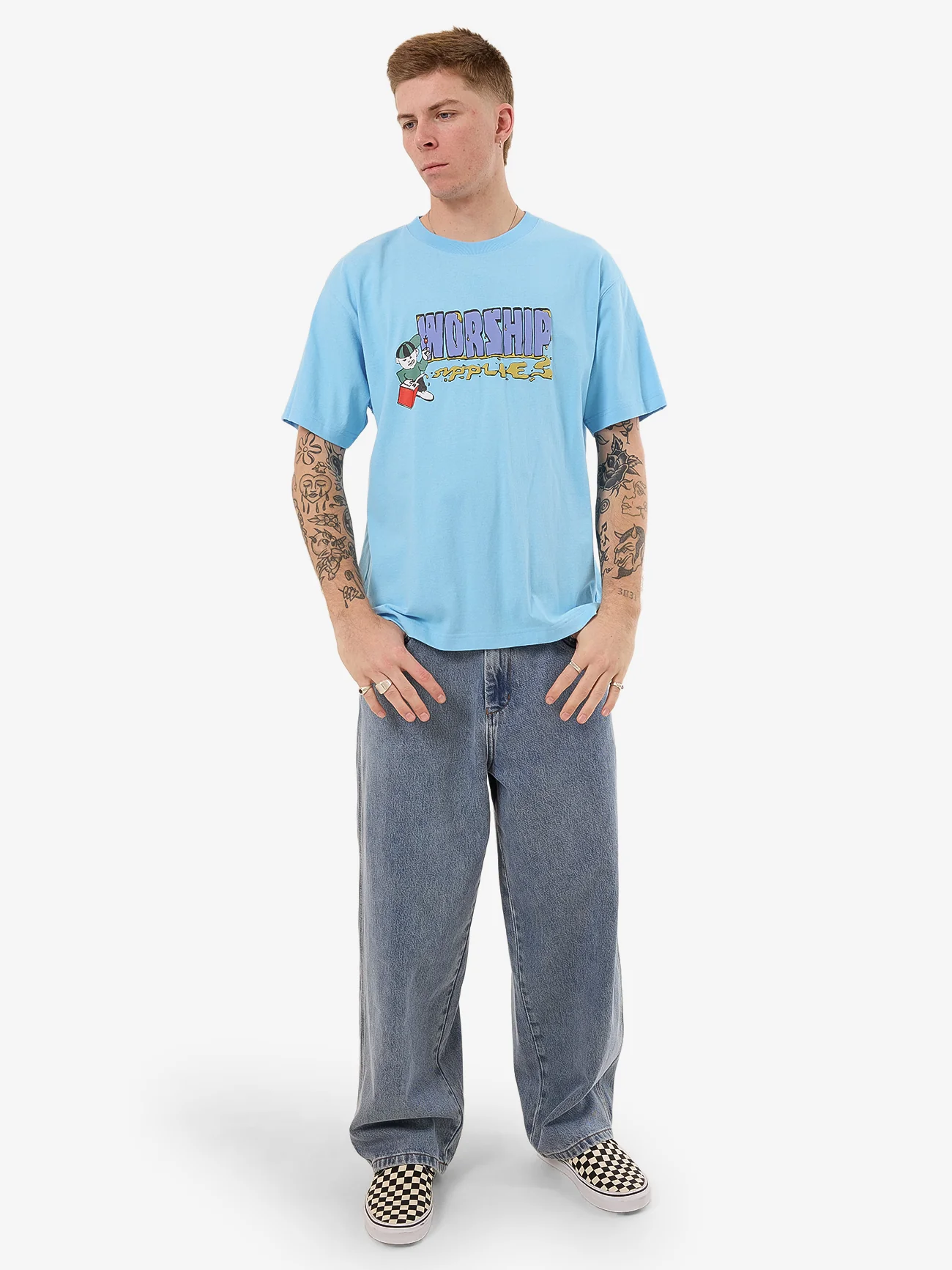 Pyrotechnics Tee - Baltic - Image 5