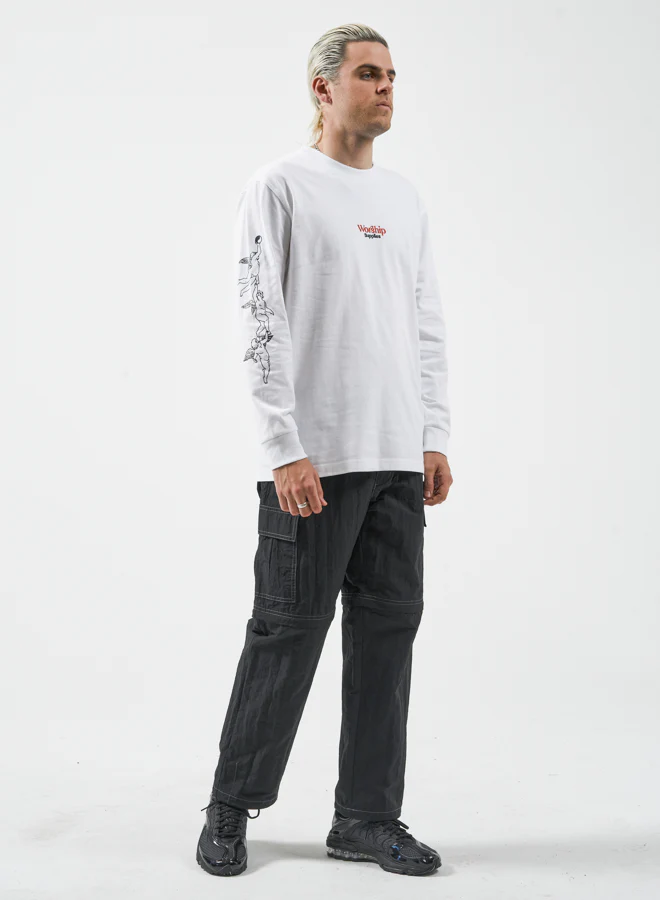 Revolution Long Sleeve Tee - White - Image 5